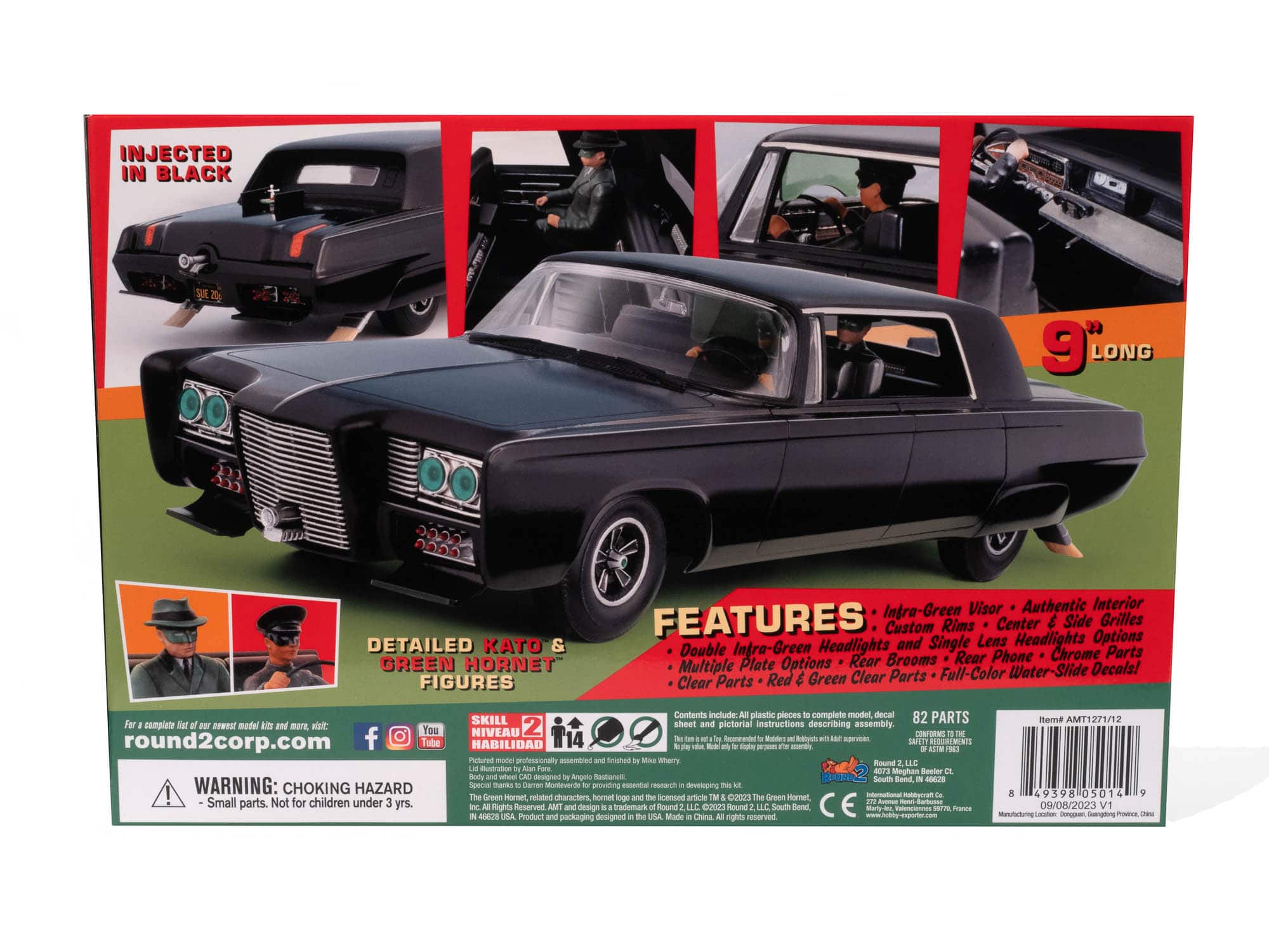 AMT&#xAE; Green Hornet Black Beauty 1:25 Scale Model Kit