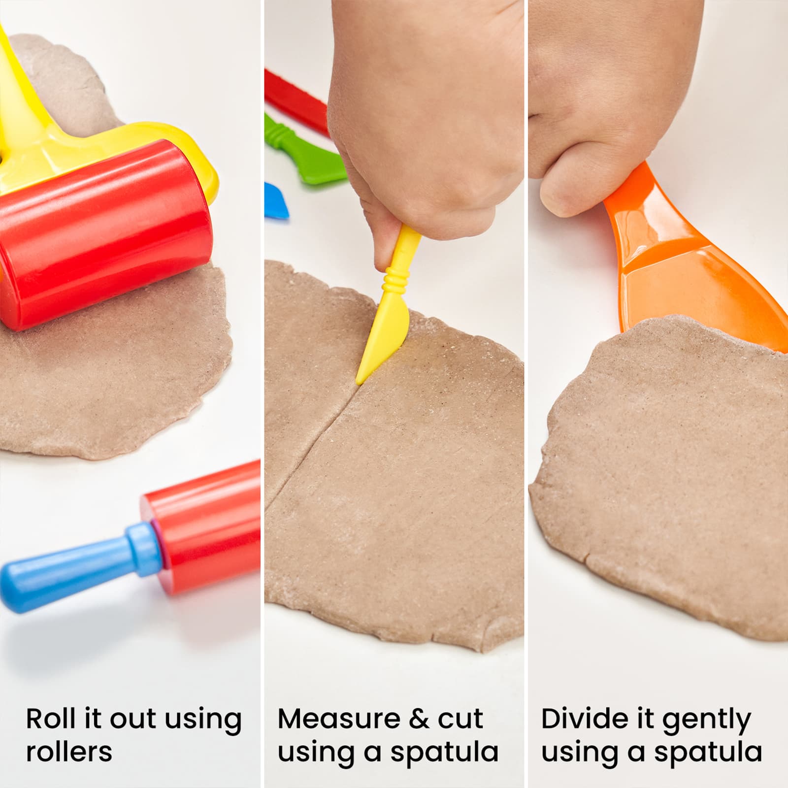 Arteza&#xAE; Kids Sandy Clay Sand Castle Kit, 27 pcs