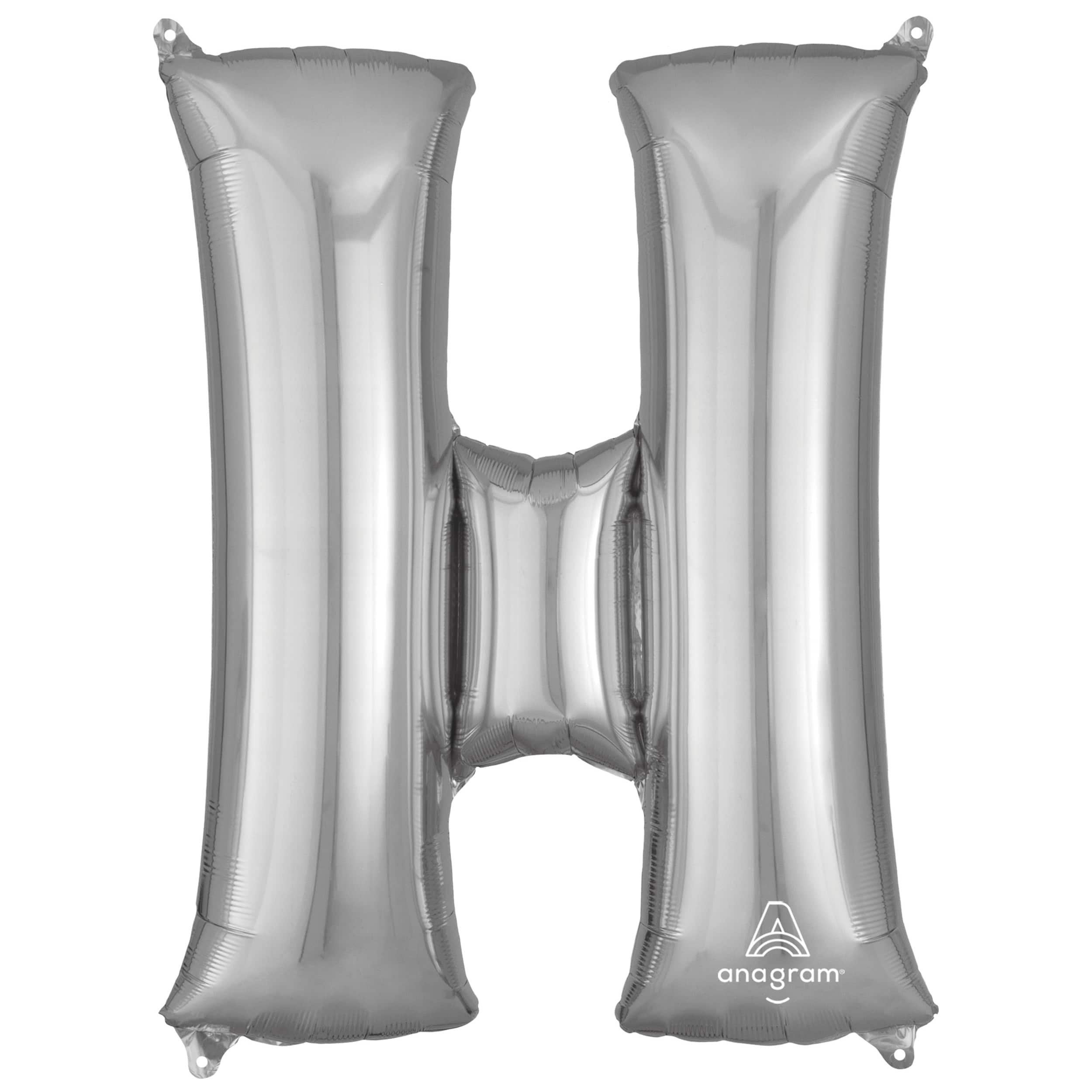32&#x22; Silver Letter Foil Balloon