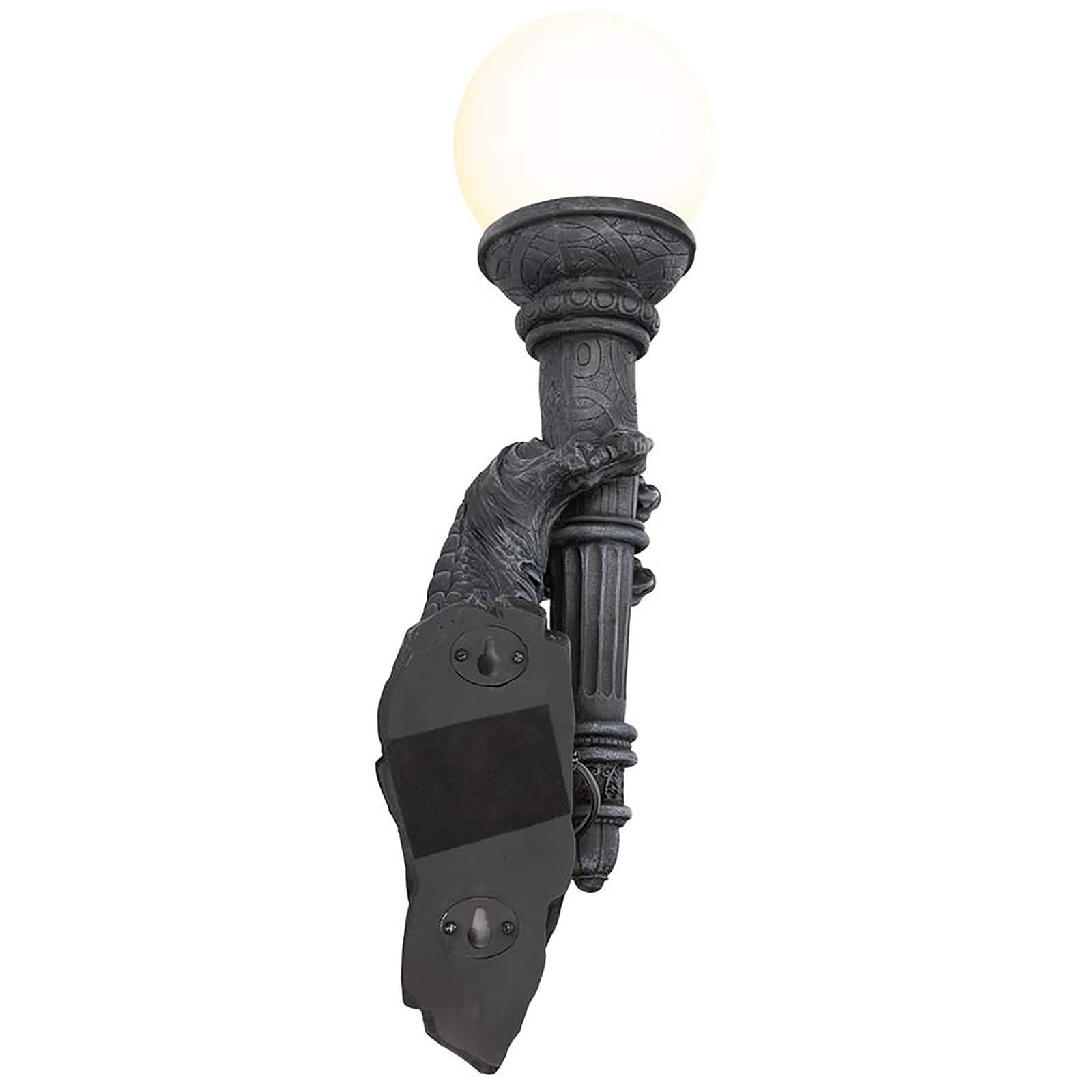 Design Toscano 2ft. Blackfriar&#x27;s Gate Wall Torchiere Lamp