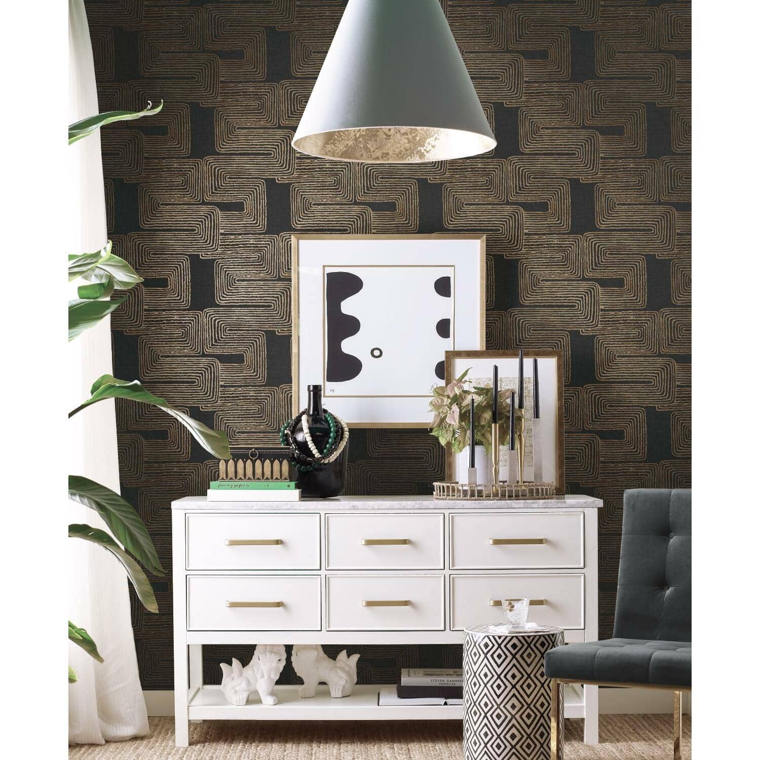 RoomMates Zulu Signature Peel &#x26; Stick Wallpaper