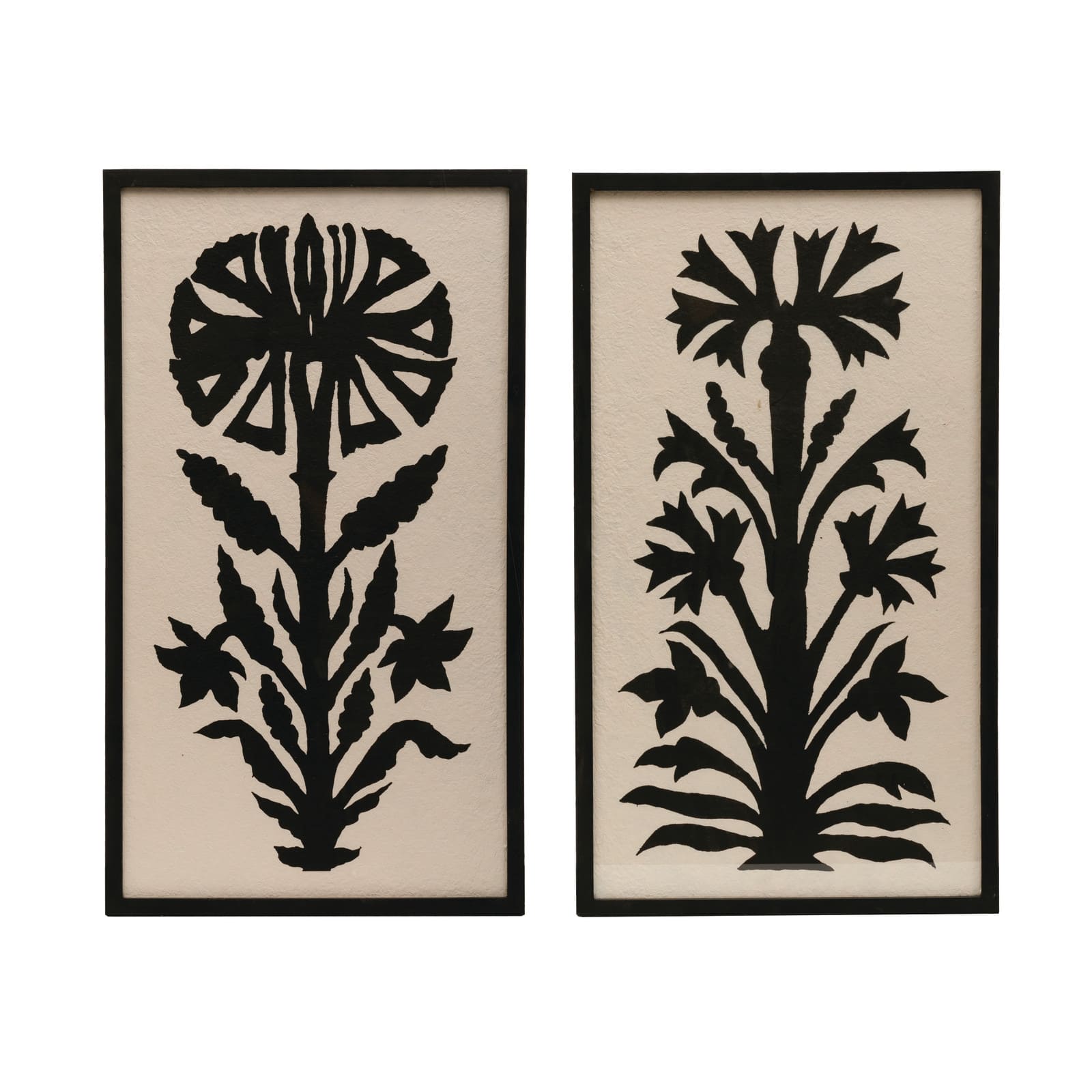 Hello Honey® Flower Silhouette Wooden Frame Set