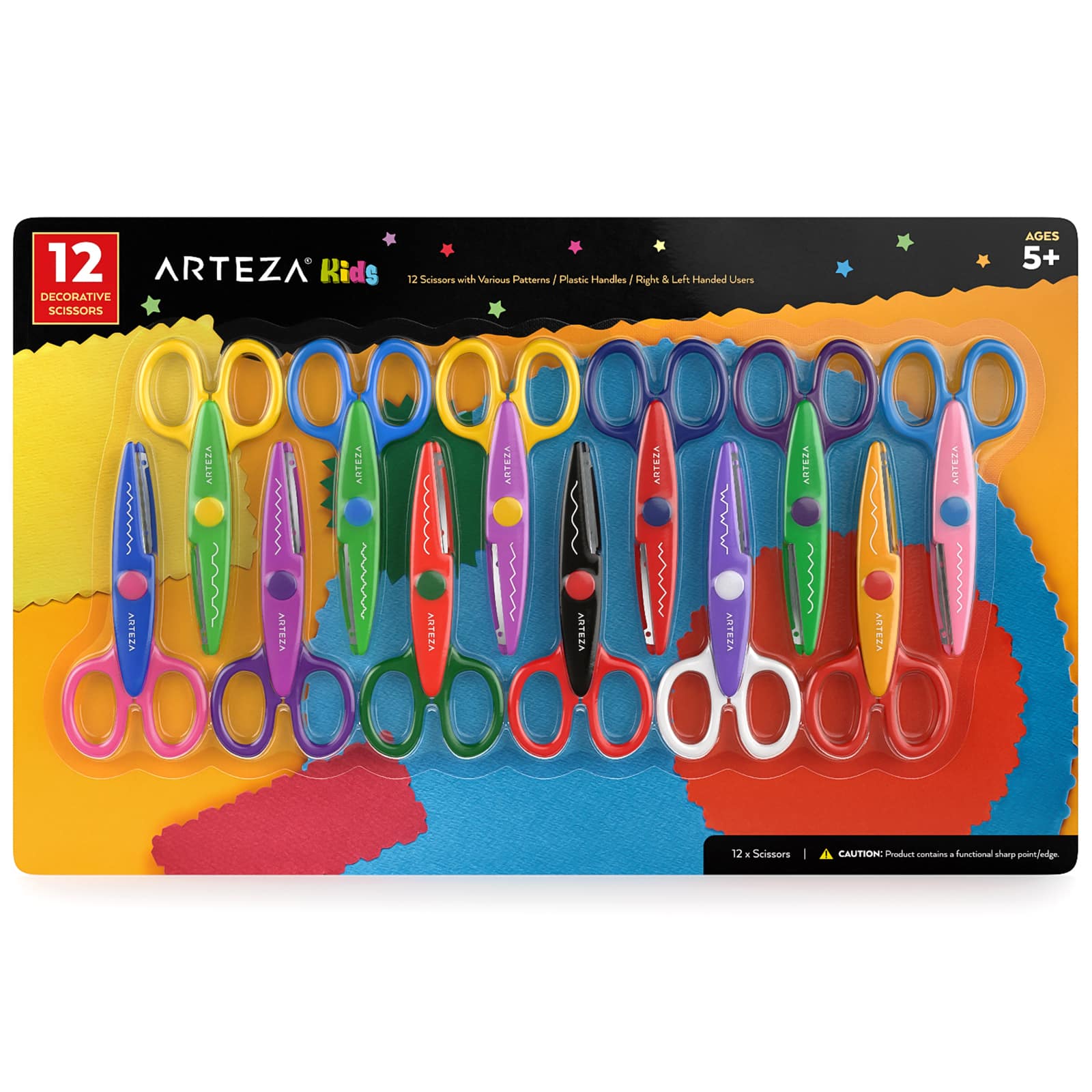 Arteza&#xAE; Kids Decorative Scissor Set