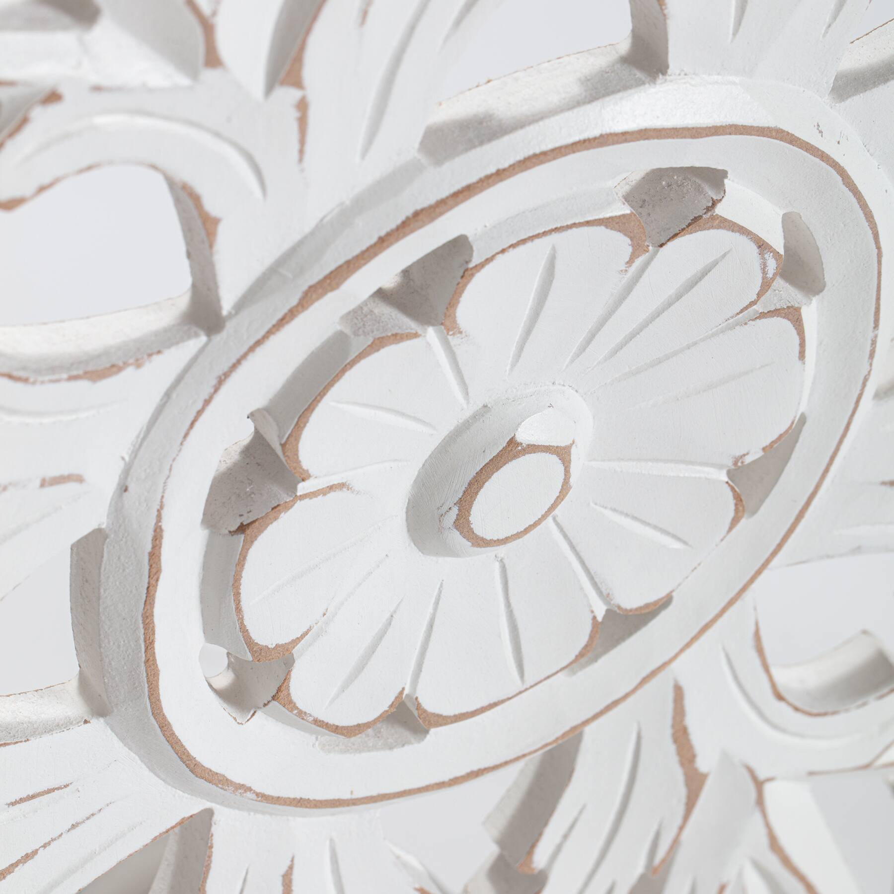 Habitat Beakman White Square Medallion