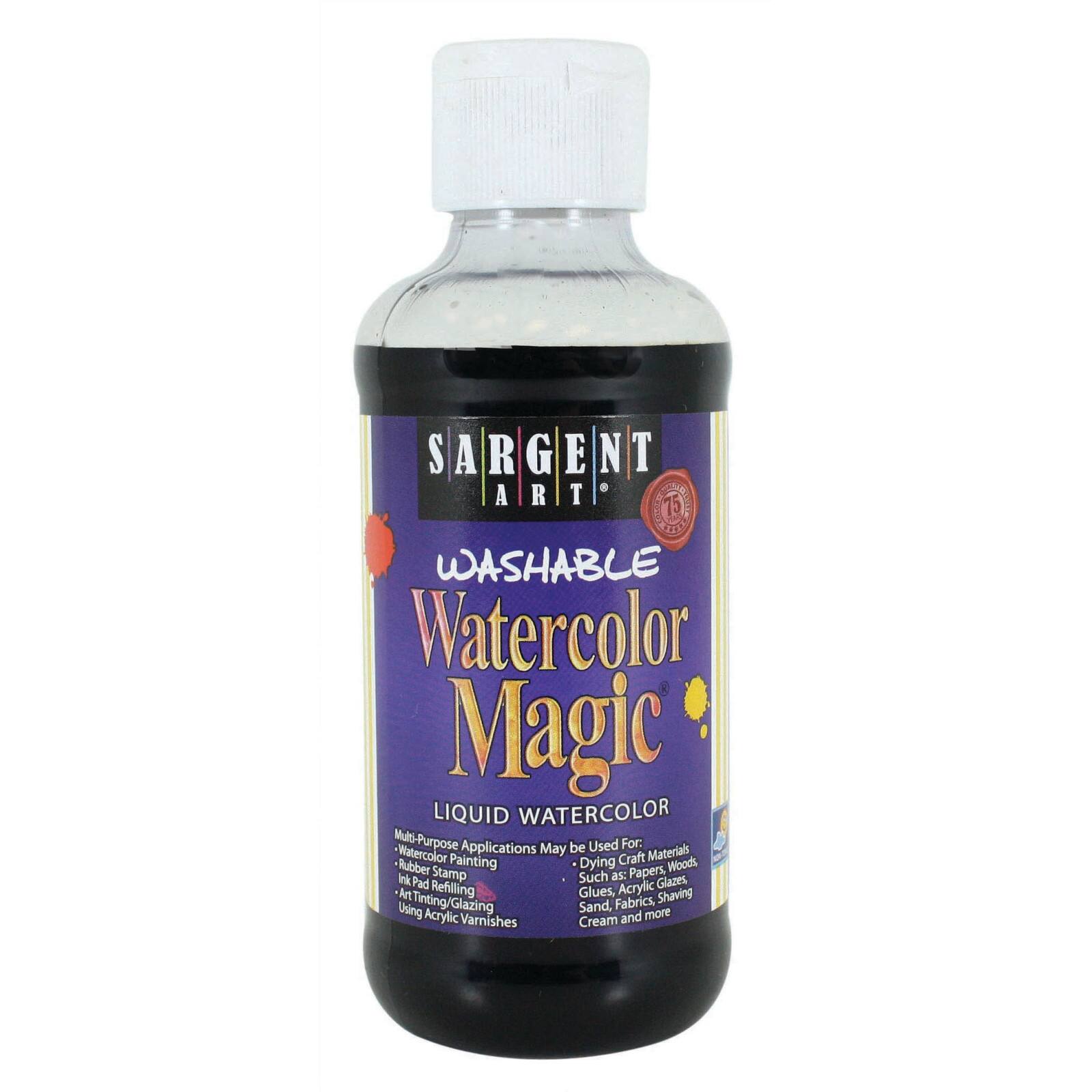 Sargent Art&#xAE; Brown Washable Liquid Watercolor, 8oz.