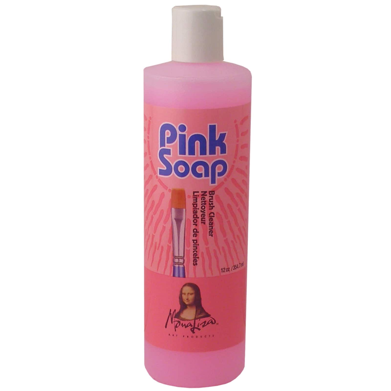 Speedball&#xAE; Mona Lisa&#xAE; Pink Soap&#xAE; Artist Brush Cleaner