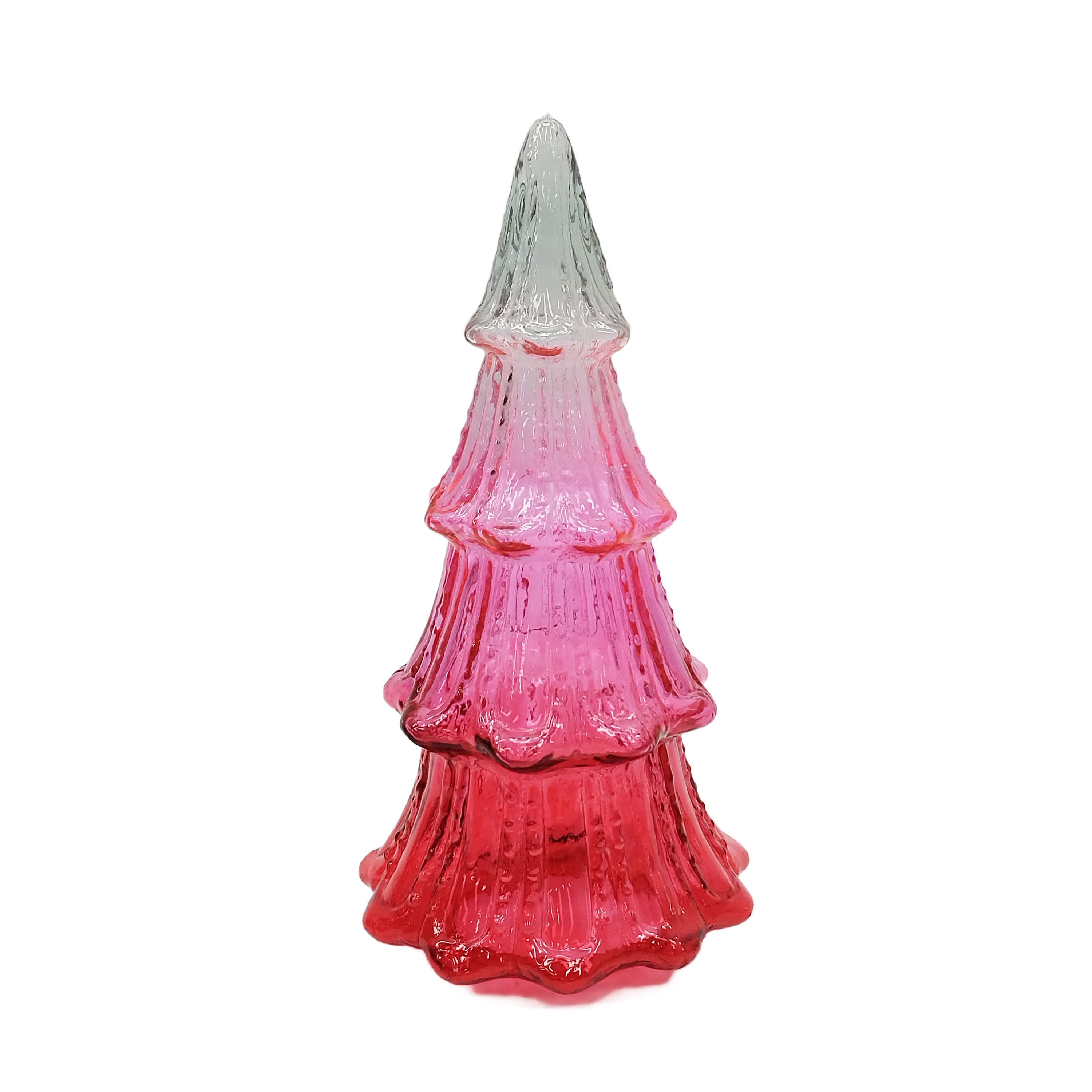Pink Ombre Glass Tree Tabletop D&#xE9;cor by Ashland&#xAE;