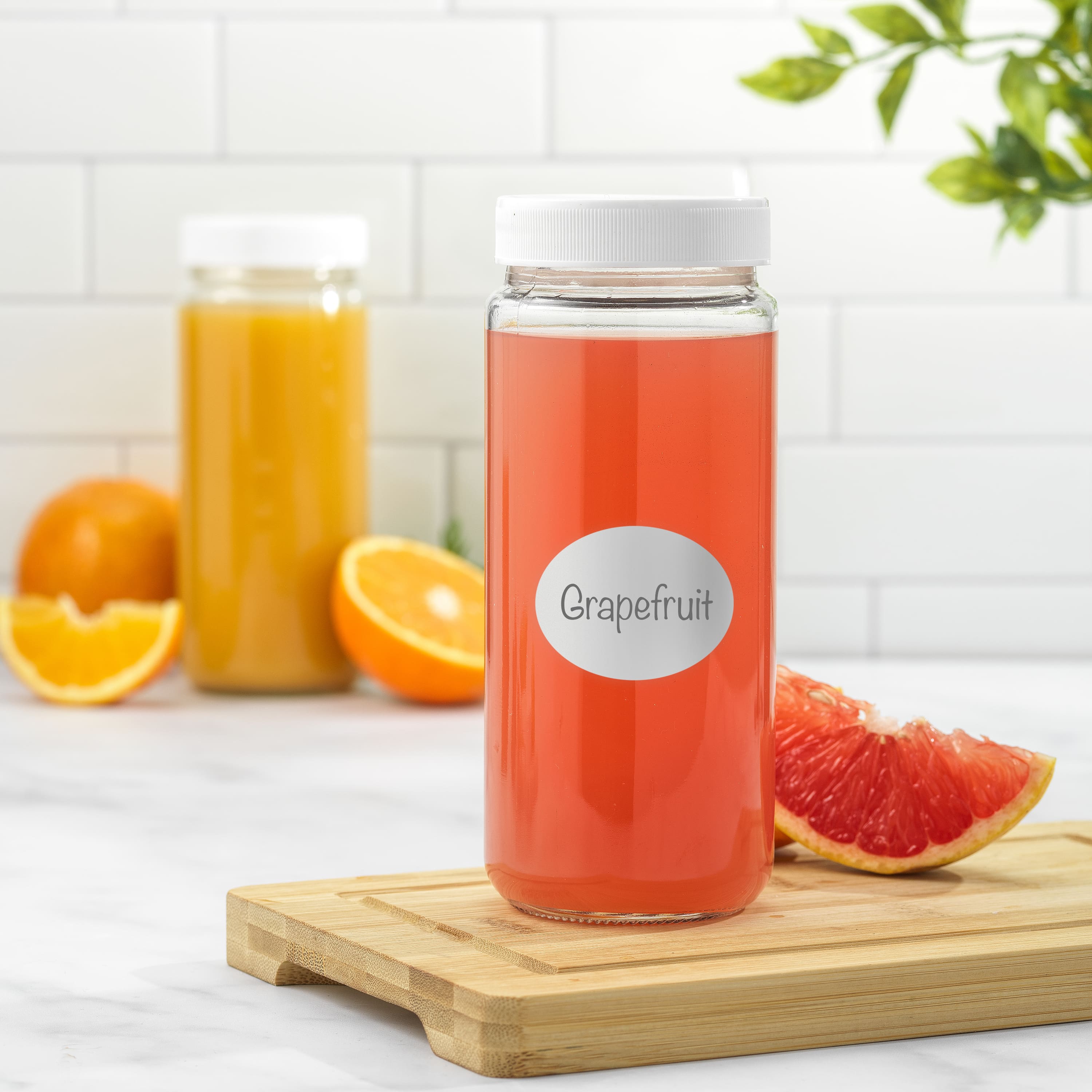 JoyJolt® 16oz. Reusable Glass Juice Bottles with Lids, 8ct.