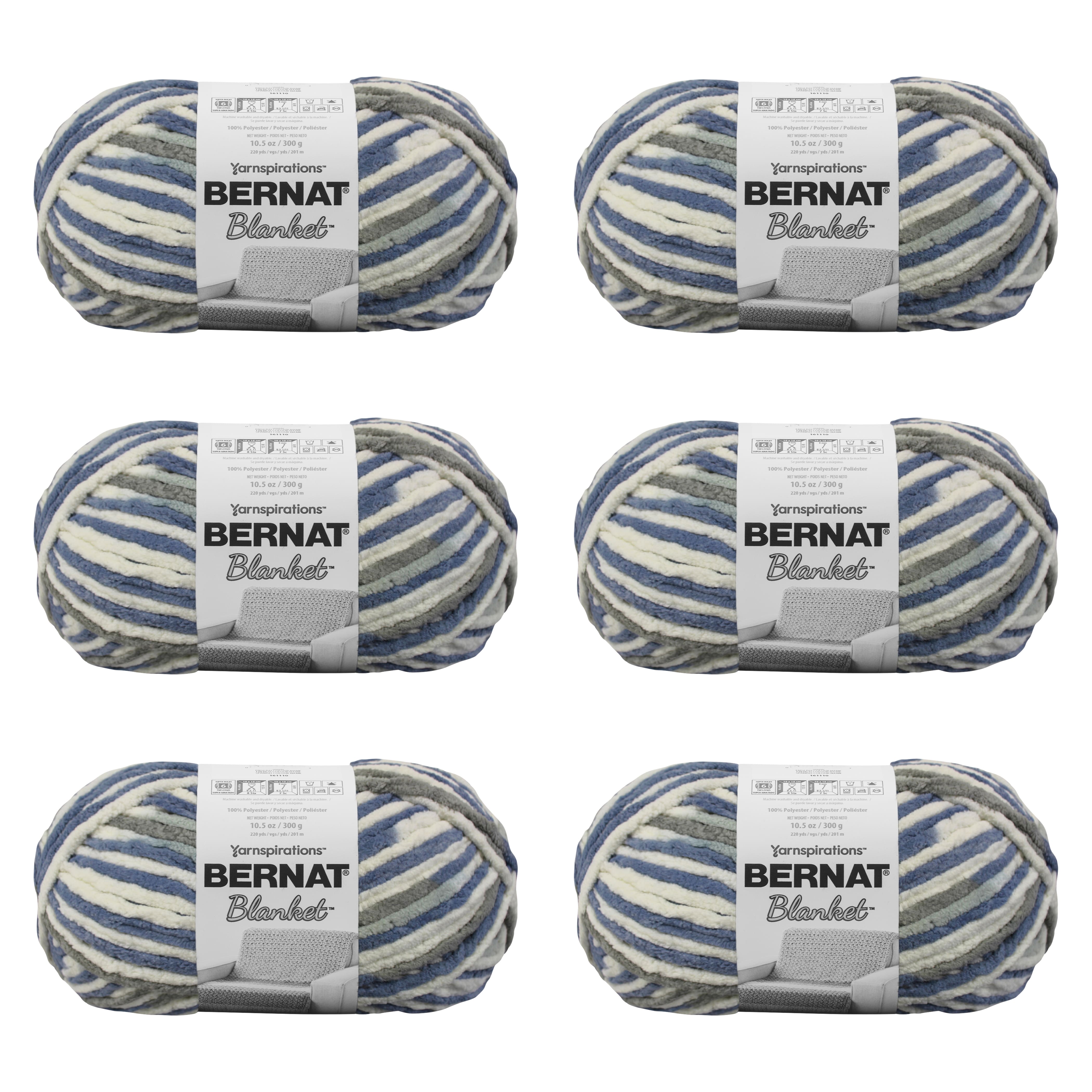 6 Pack: Bernat&#xAE; Blanket&#x2122; Yarn