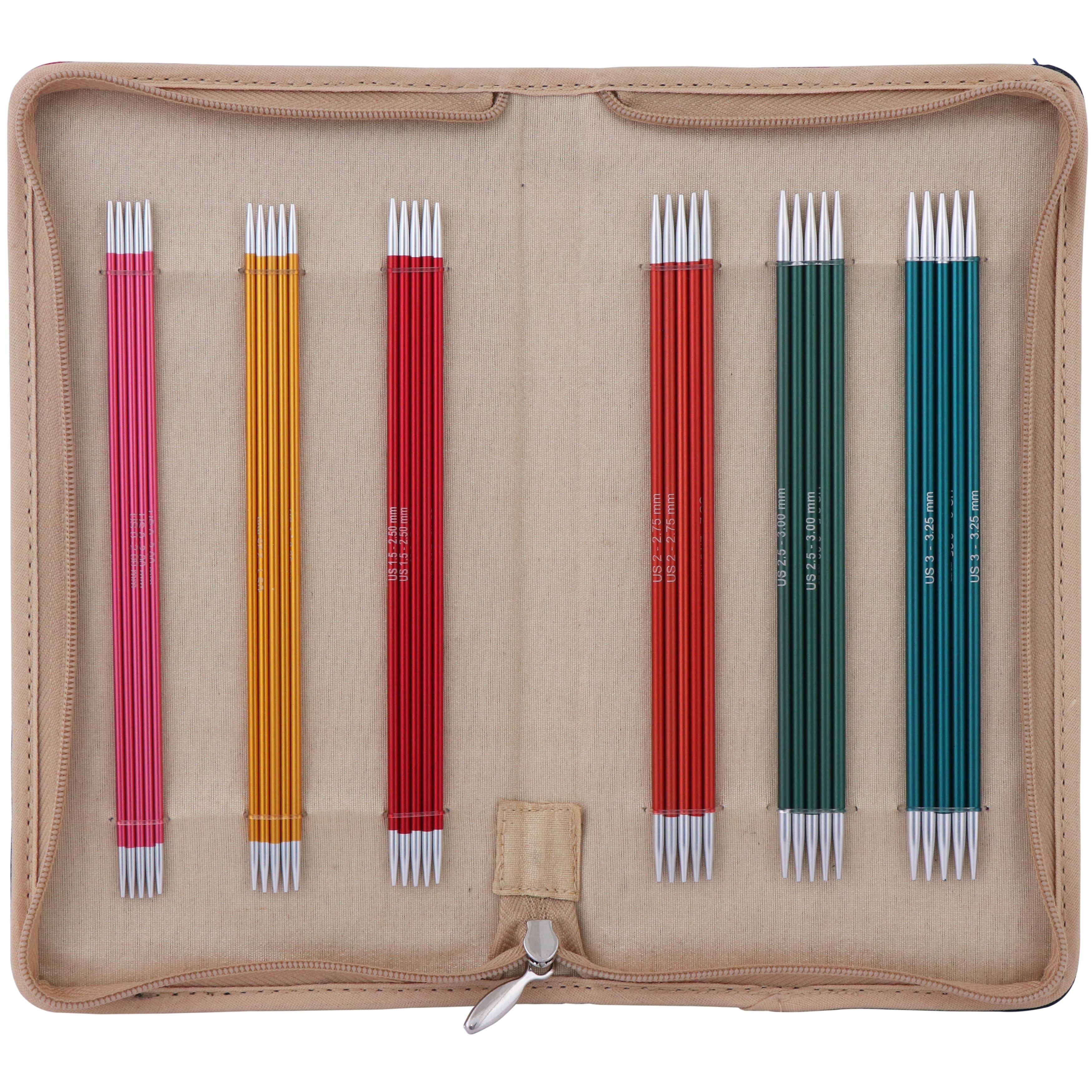 Knitter&#x27;s Pride&#x2122; Zing Double Pointed Knitting Needles Set