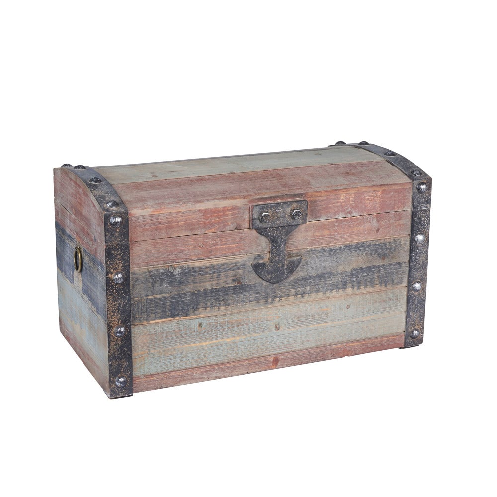 Household Essentials Weathered Decorative Trunk (Small)
