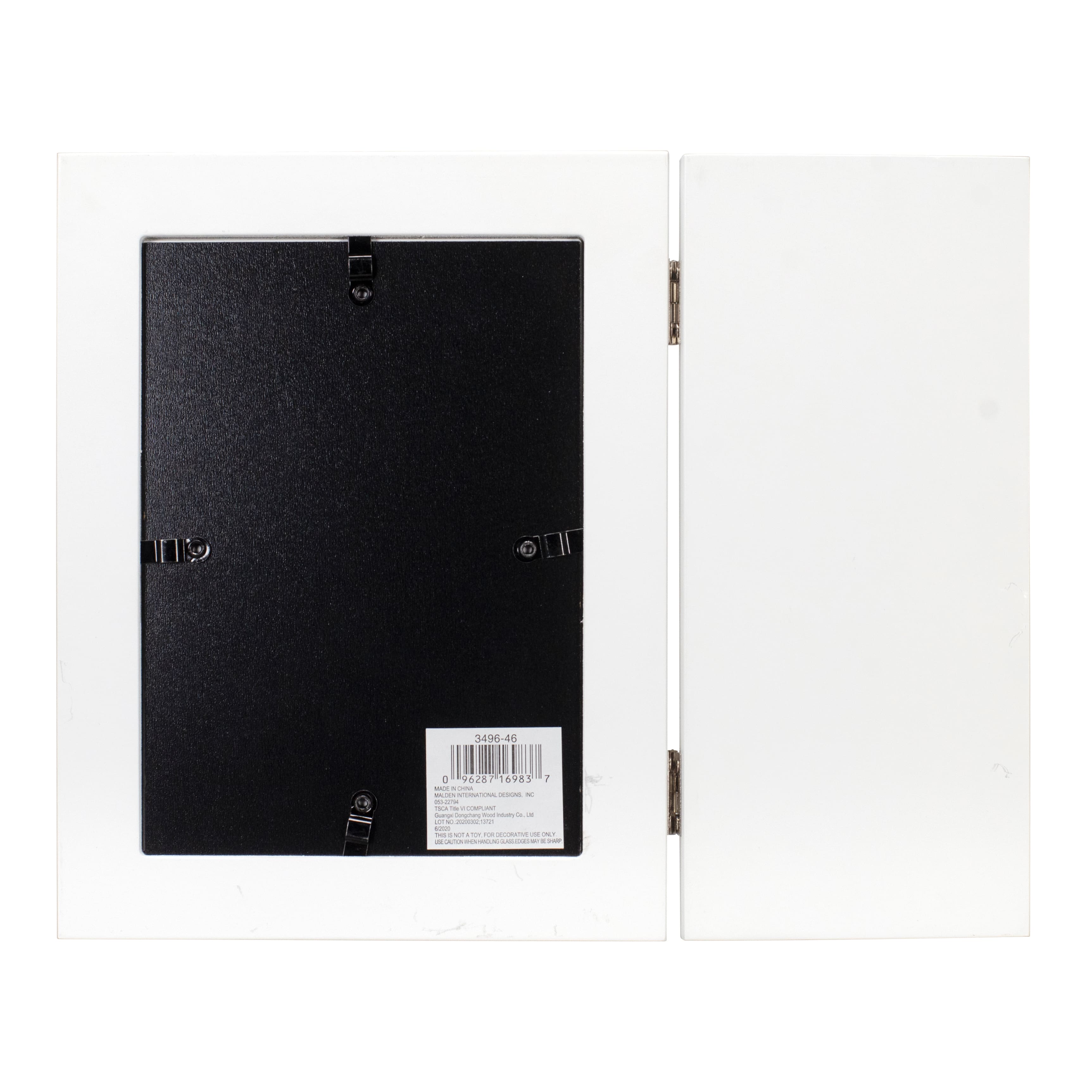 Malden International Of All the Walks We've Taken This is My Favorite Wedding Matted Hinged Keepsake Frame