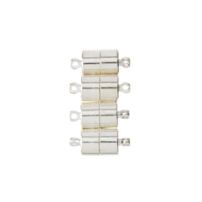 19mm Metal Rectangle Hinged Closures, 6ct. by Bead Landing™ 
