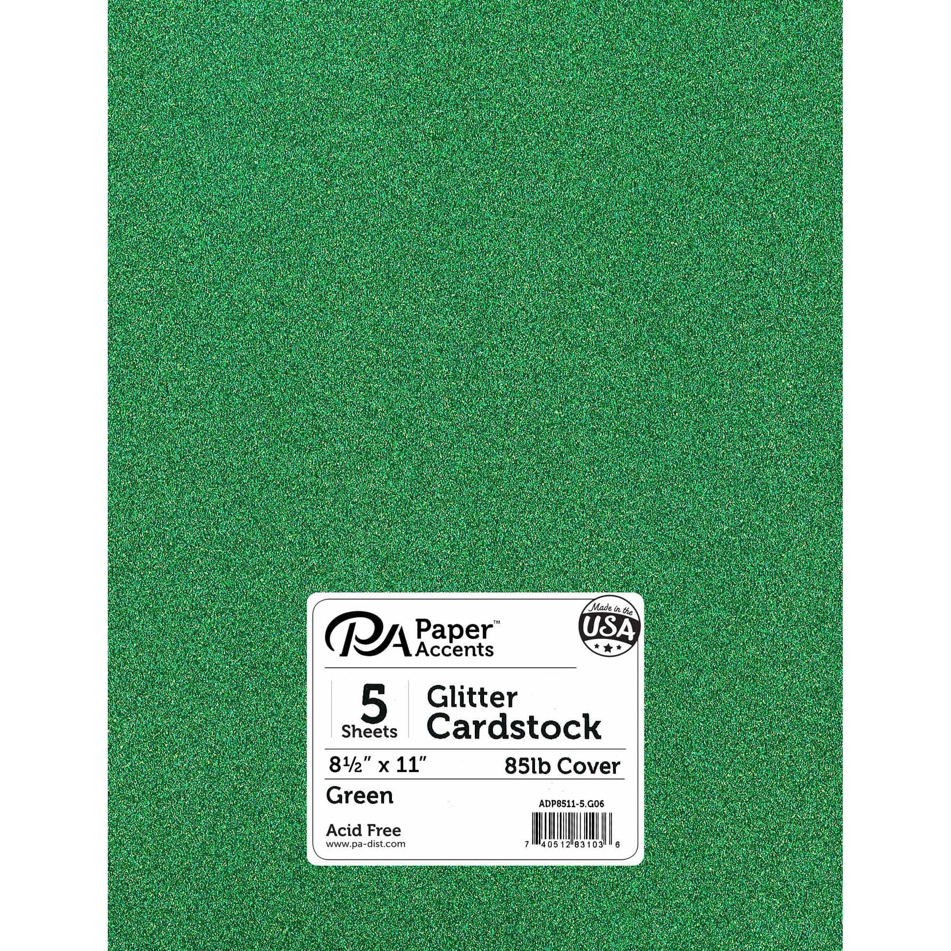 DIY Glitter Cardstock - Fine Cardstock
