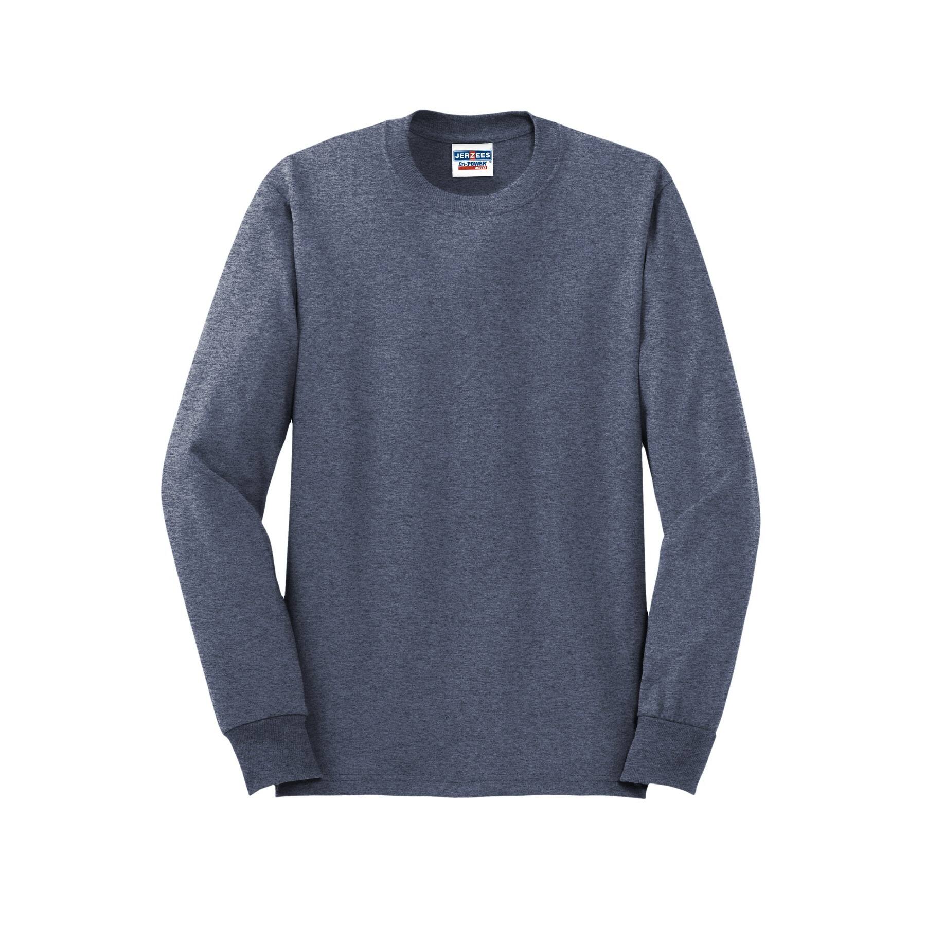 JERZEES® Dri-Power® 50/50 Cotton/Poly Long Sleeve T-Shirt