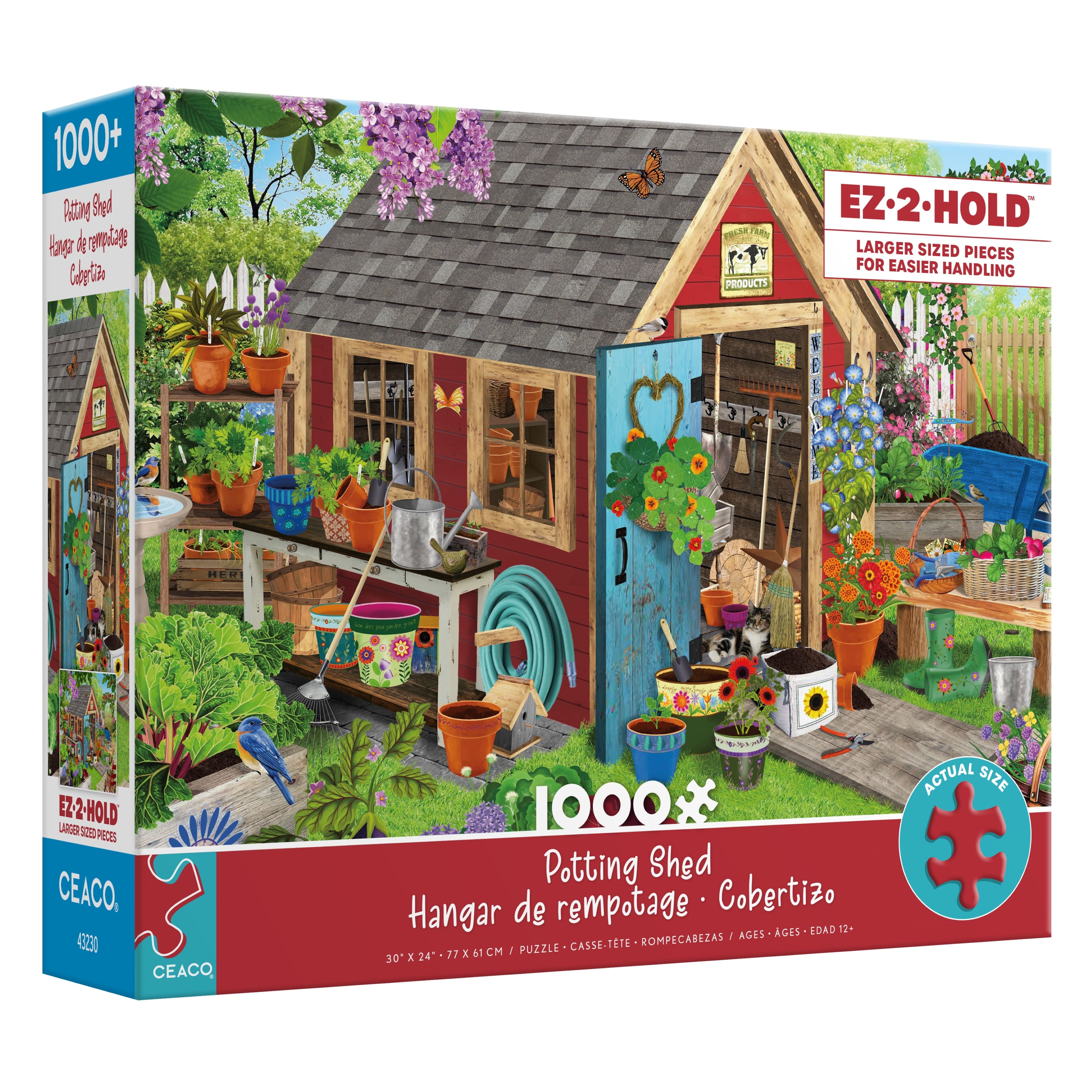 Assorted EZ 2 Hold&#x2122; 1,000 Piece Puzzle