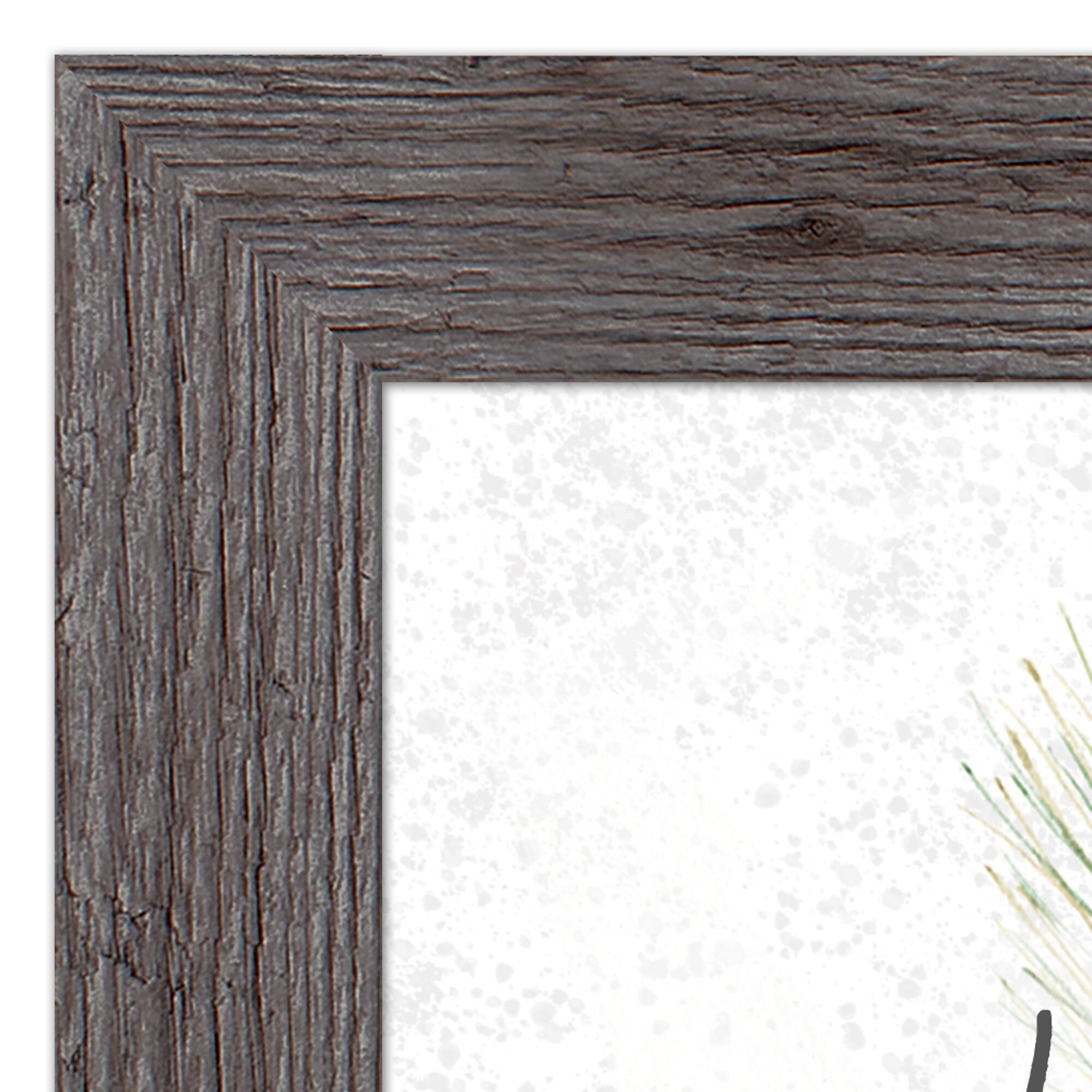 16&#x22; Merry &#x26; Bright Western Gray Framed Print