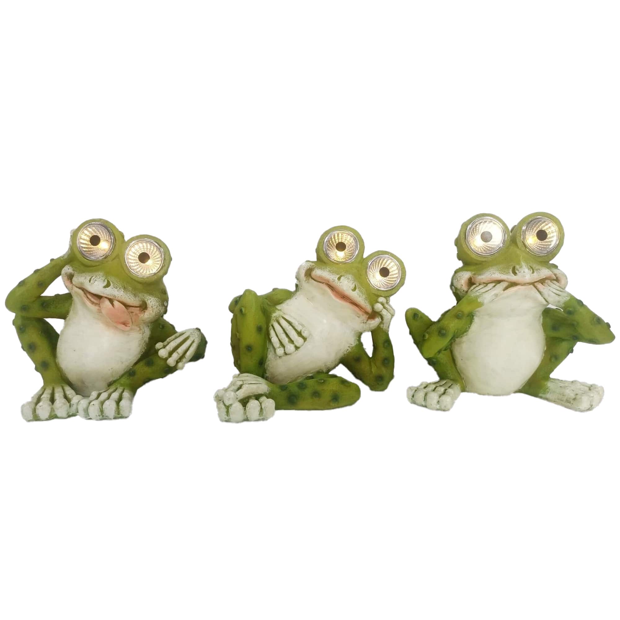 Santa&#x27;s Workshop 5.5&#x22; Frogs, 3ct.