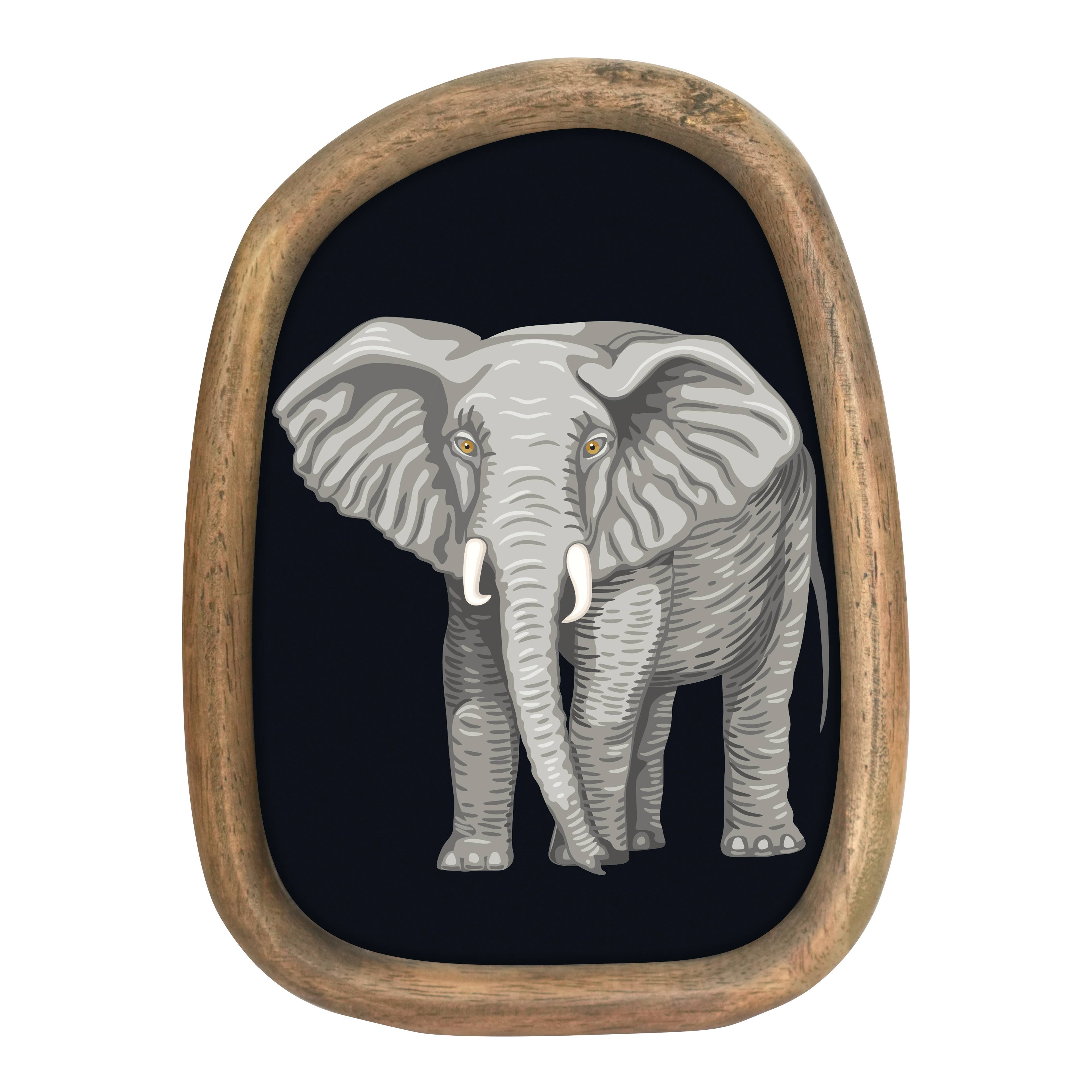 5" x 7" Brown Organic Shape Wood Tabletop Frame by Ashland®