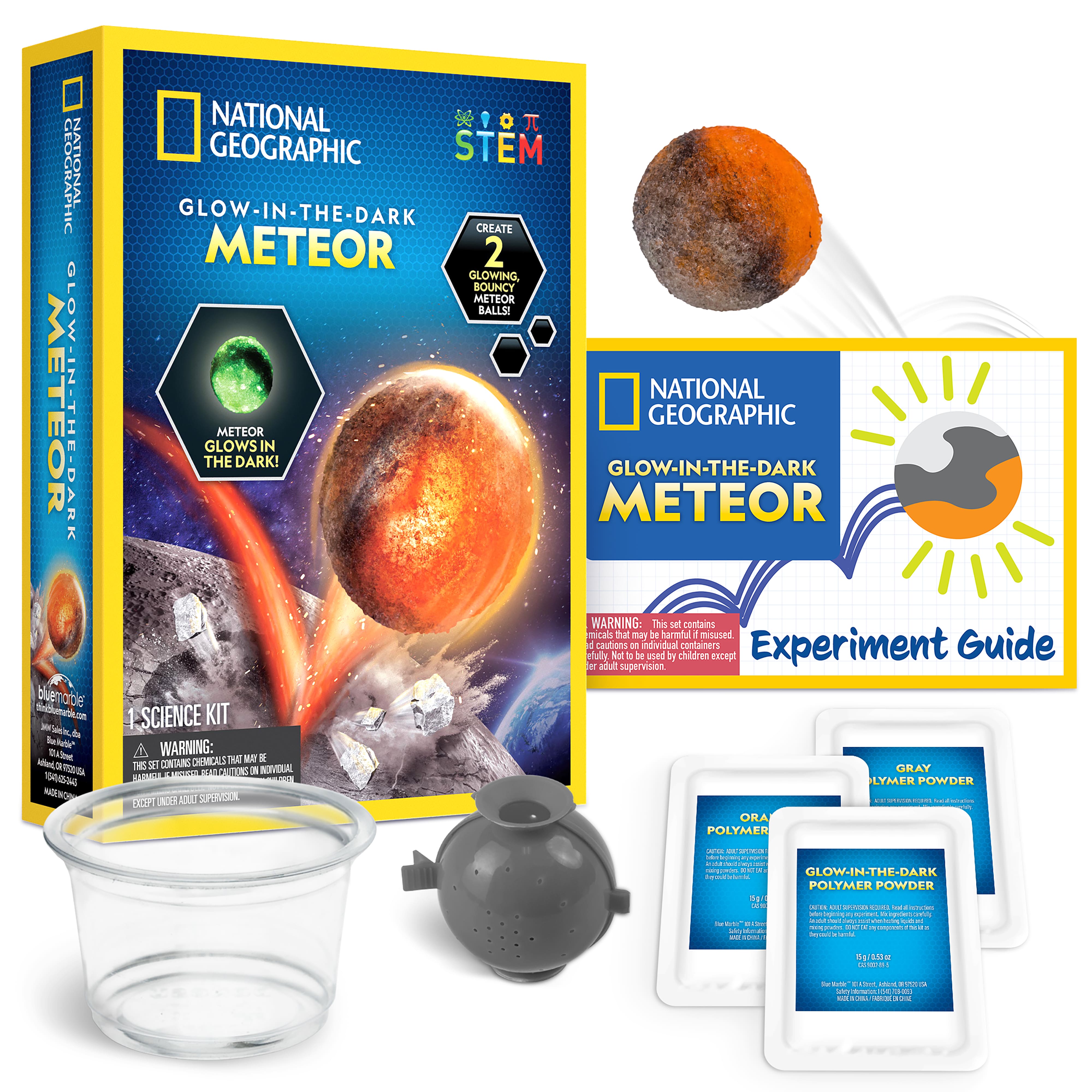 National Geographic&#x2122; Glow-in-the-Dark Meteor Science Kit