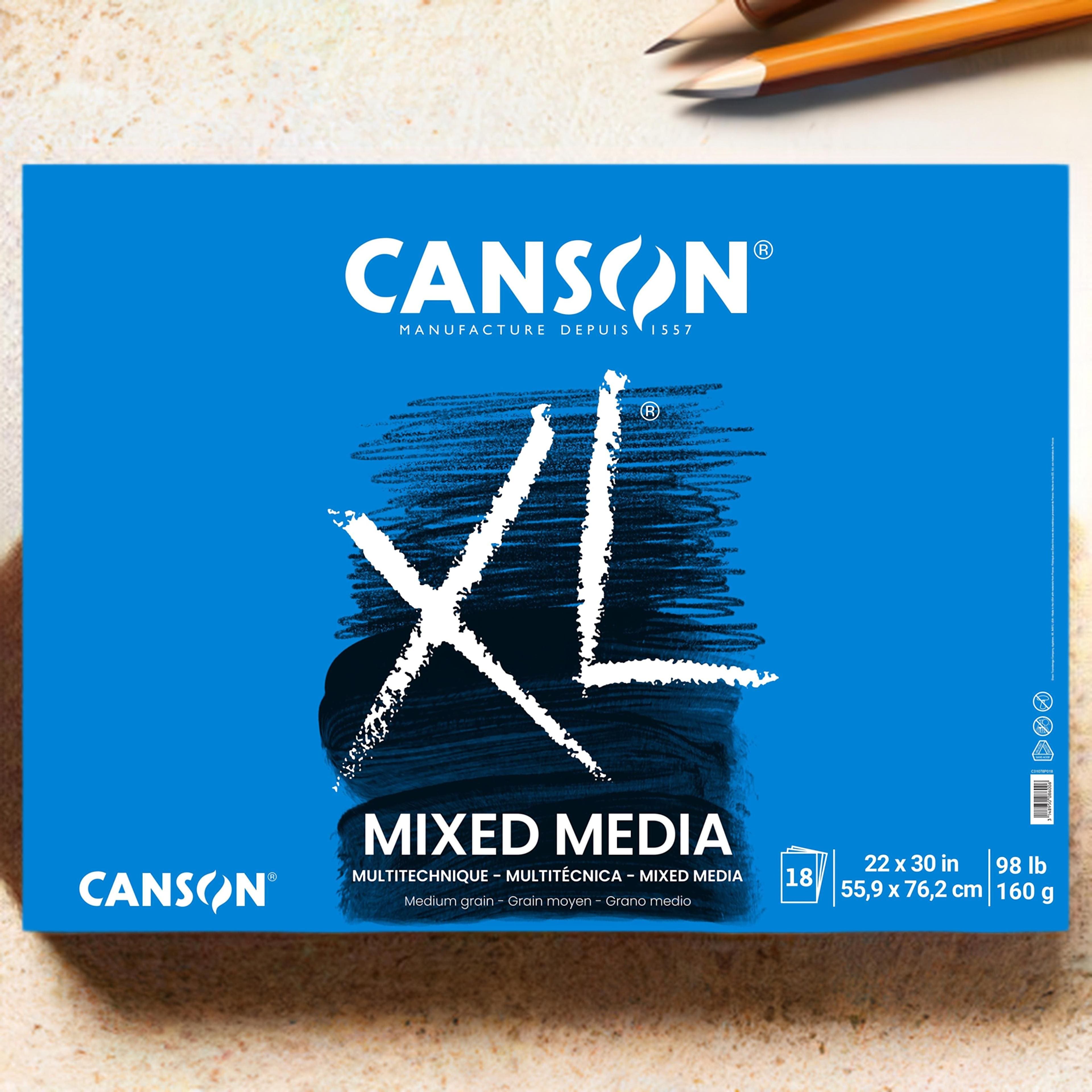 Canson® XL® Mixed Media Paper Pad, 22" x 30"