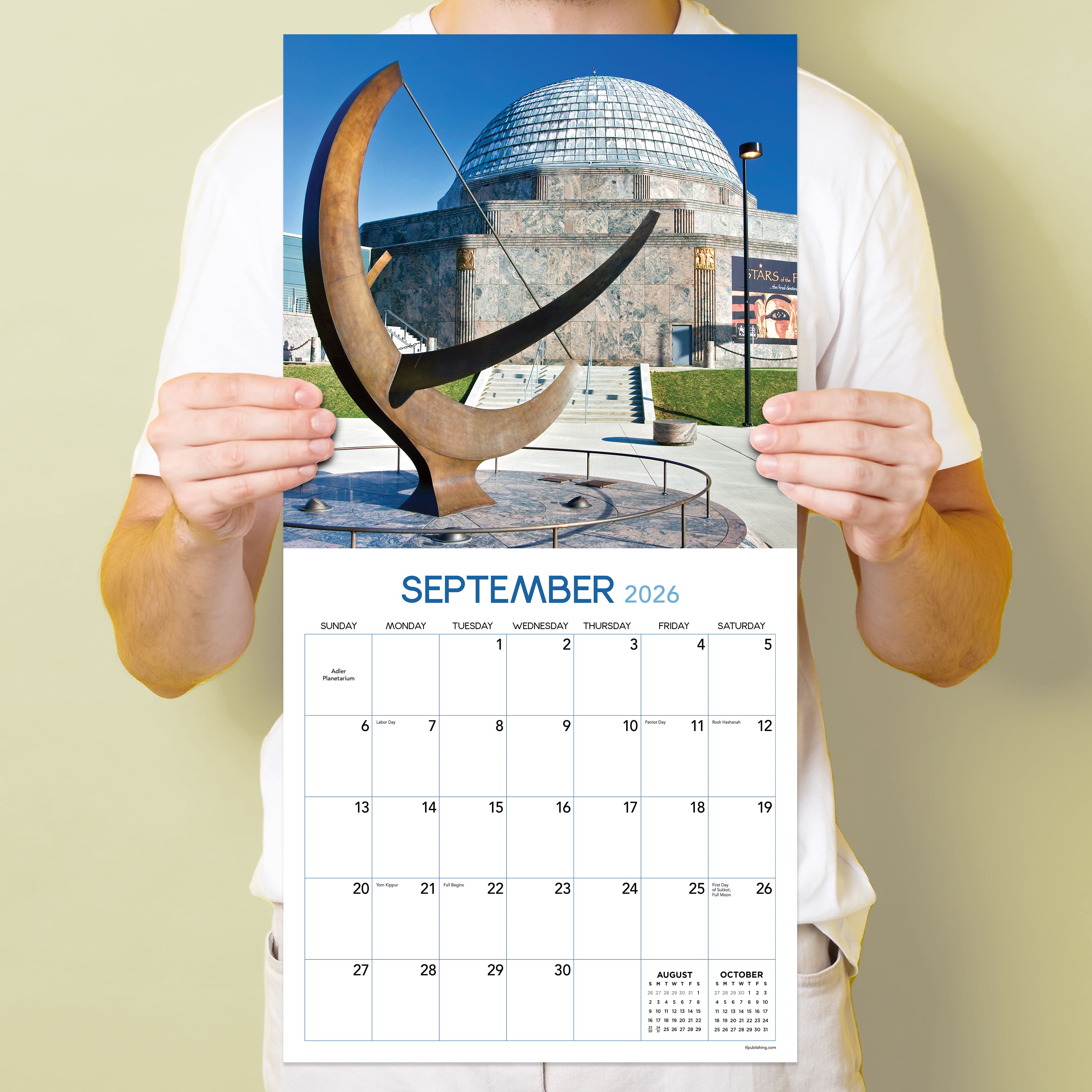 2026 Chicago Wall Calendar