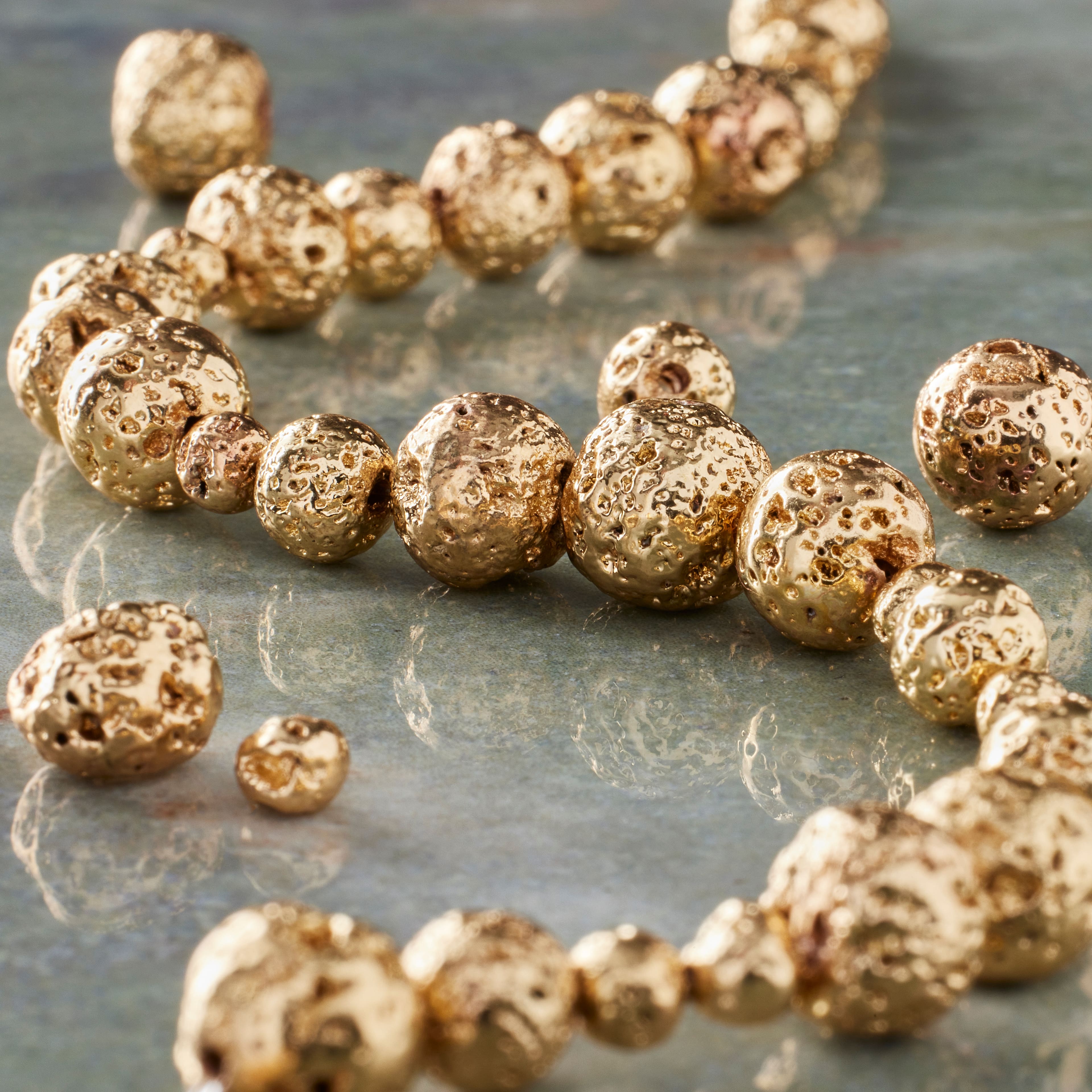 6 Pack: Mixed Lava Beads by Bead Landing