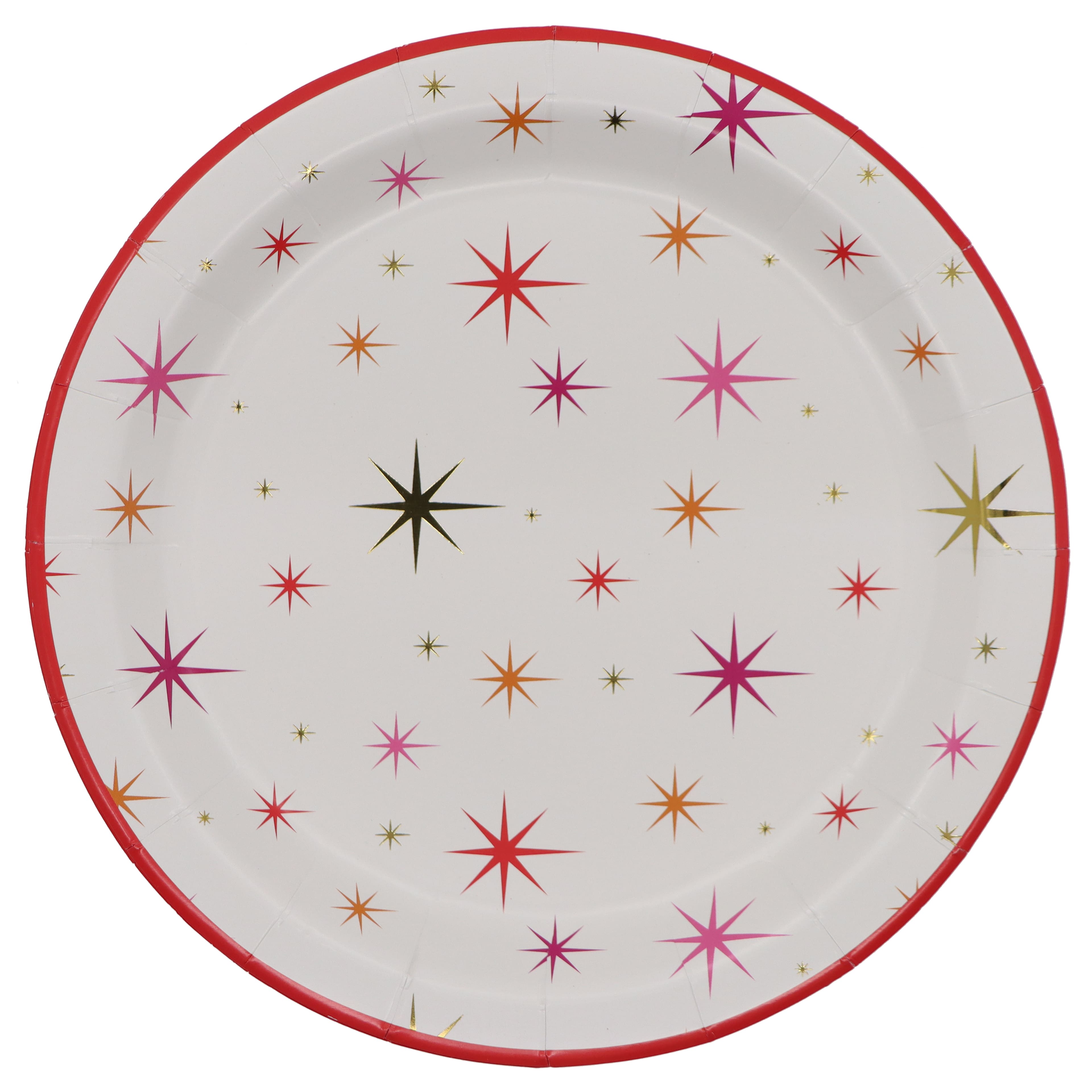 Assorted 7&#x22; Starry Paper Plates by Ashland&#xAE;, 12pc.