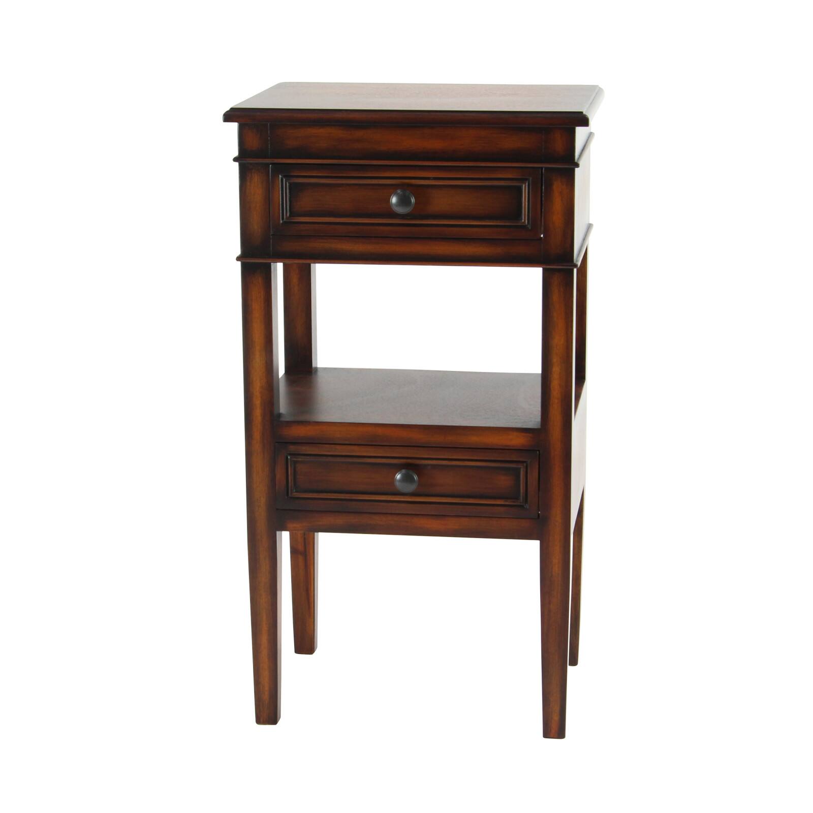 29" Pine Traditional Accent Table