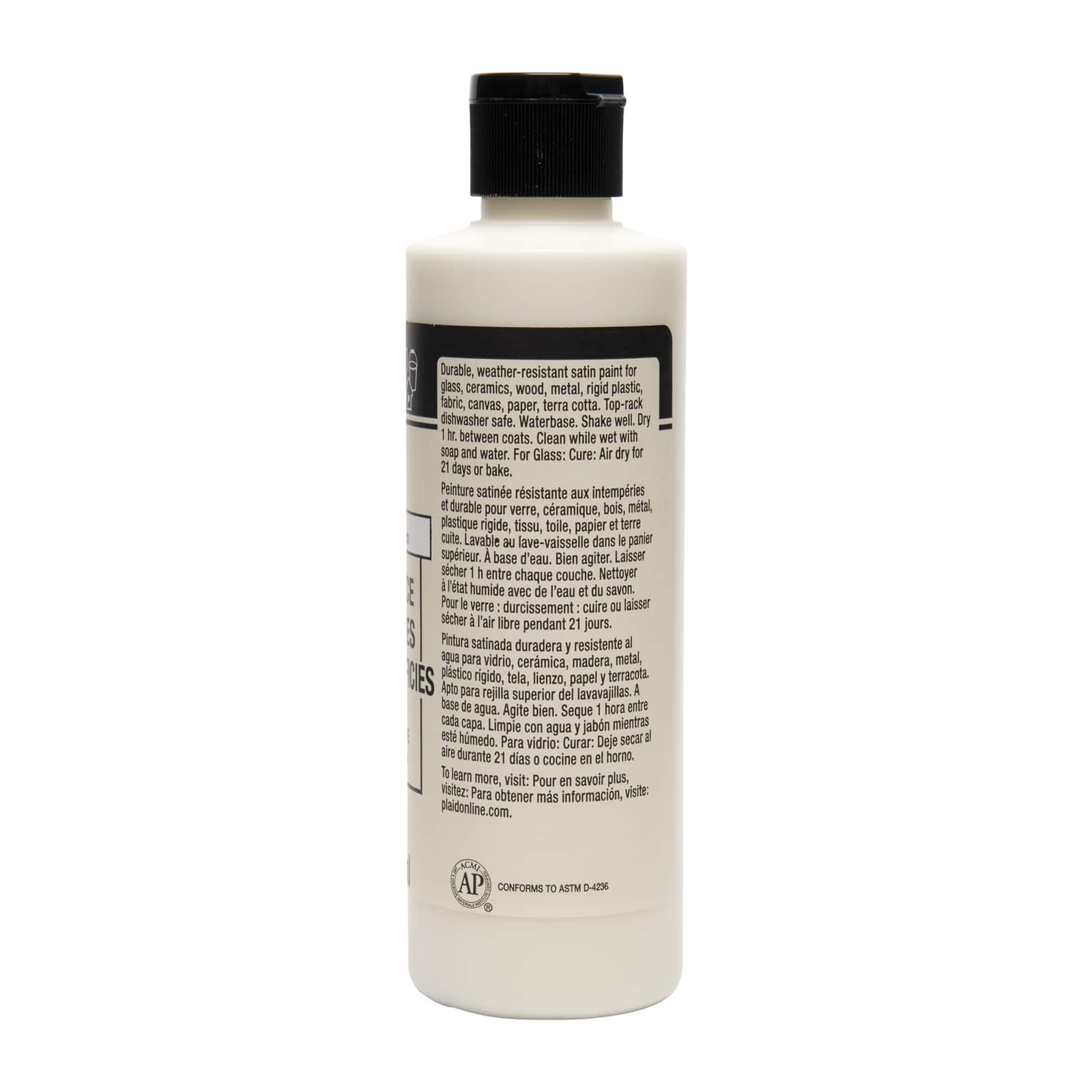 12 Pack: FolkArt® Multi-Surface Satin Acrylic Paint, 8oz.