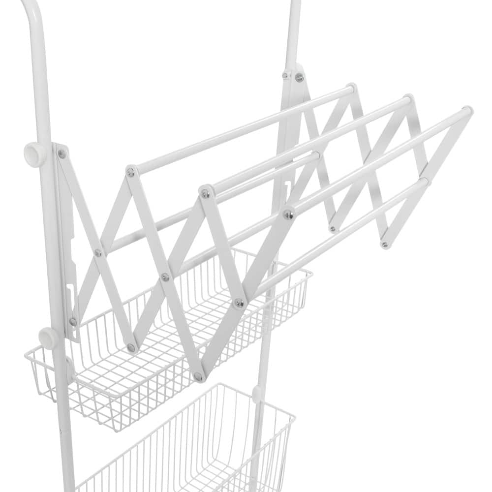 Household Essentials Metal Over the Door Drying Storage Rack