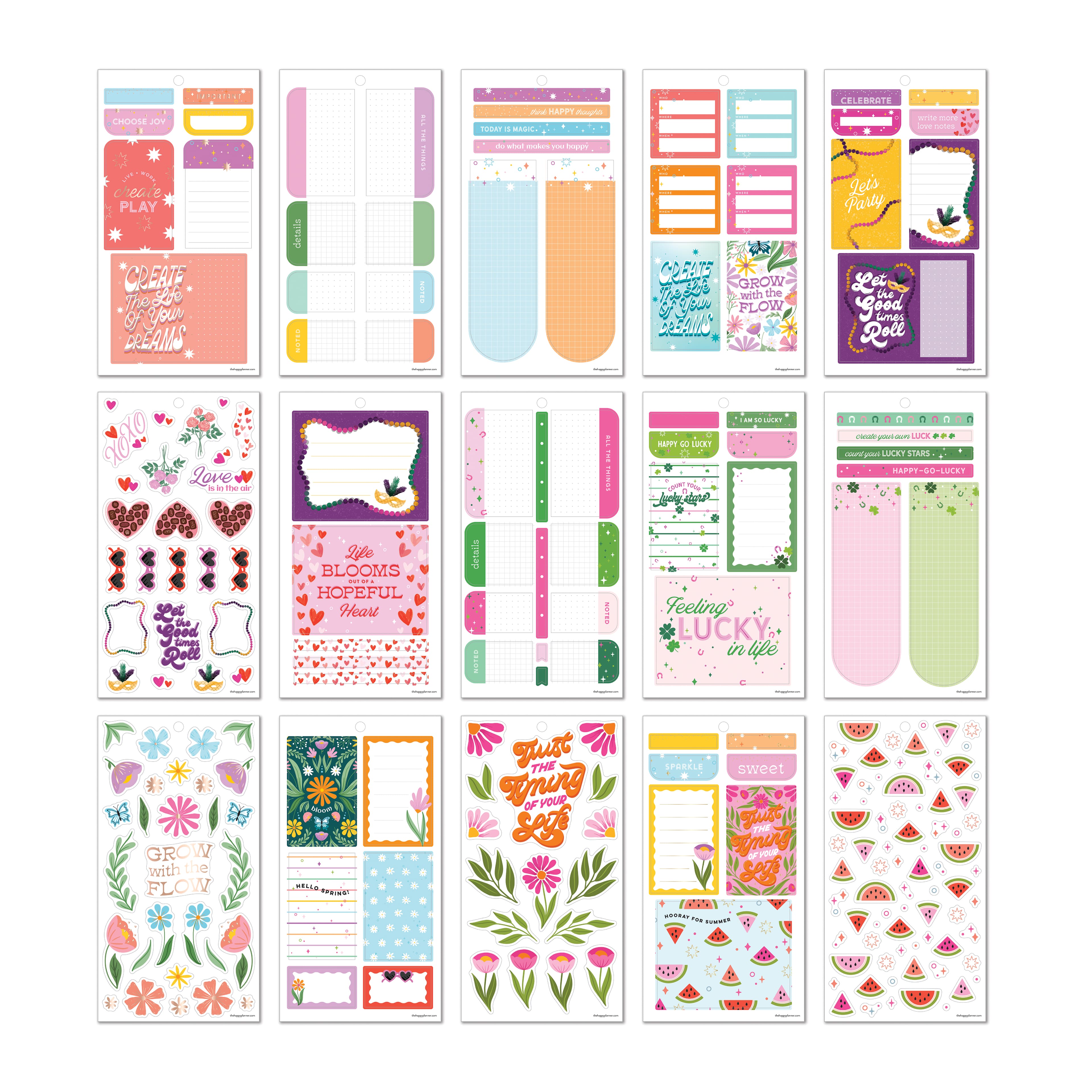 The Big Happy Planner&#xAE; Seasons of Joy Sticker Book