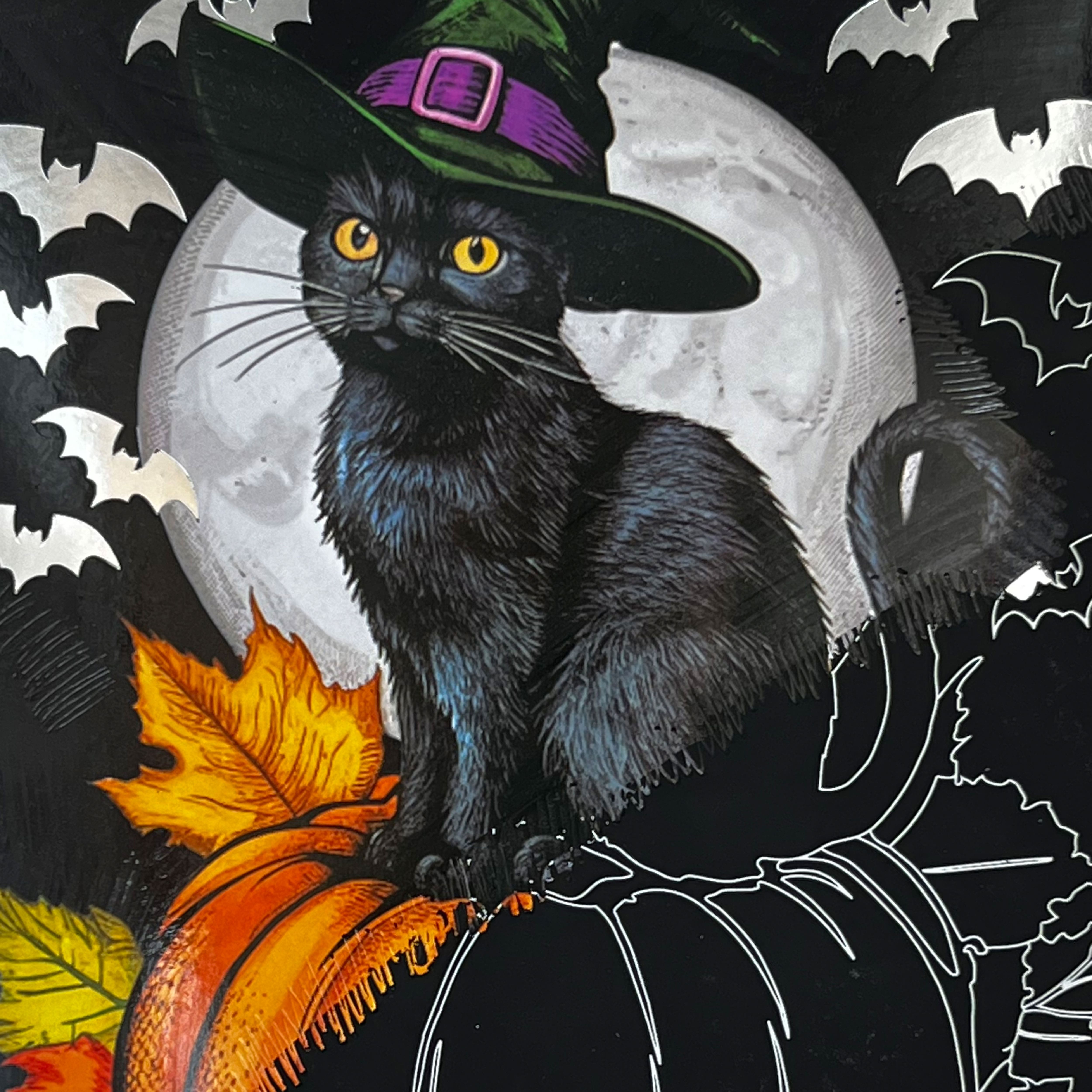 Brea Reese&#x2122; 6&#x22; x 8&#x22; Spooky Season Scratch Art Paper Pad