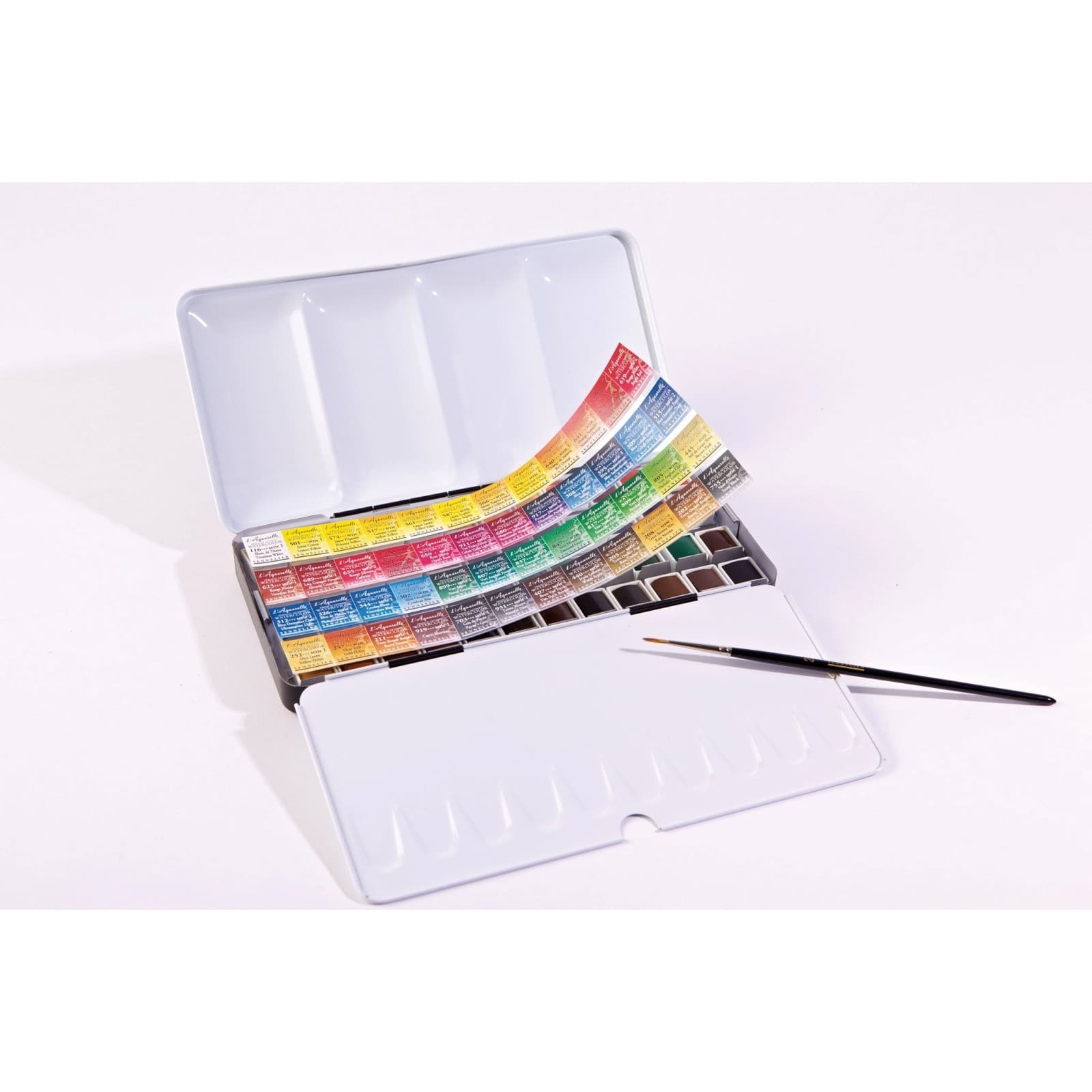 Sennelier 48-Color Watercolor Half-Pan Tin Set