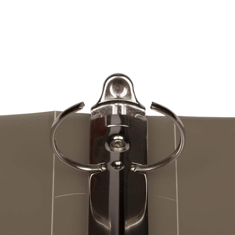 JAM Paper 1.5&#x22; Glass Twill Plastic 3-Ring Binder