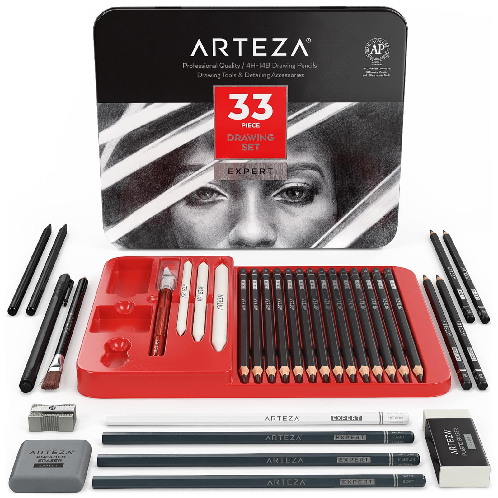 Arteza&#xAE; 33ct. Professional Drawing Set