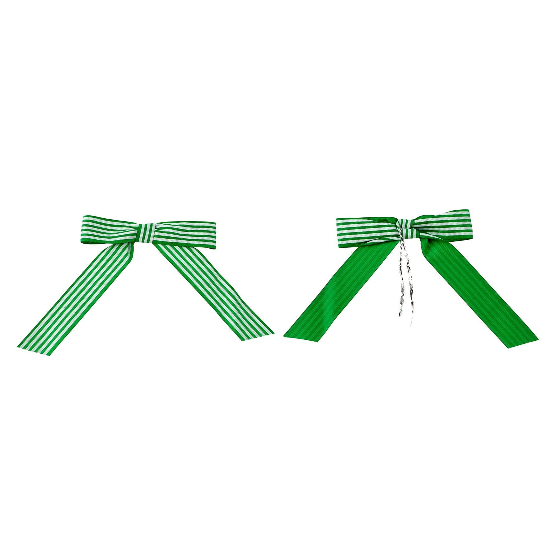 Green &#x26; White Bows, 6ct. by Celebrate It&#xAE;