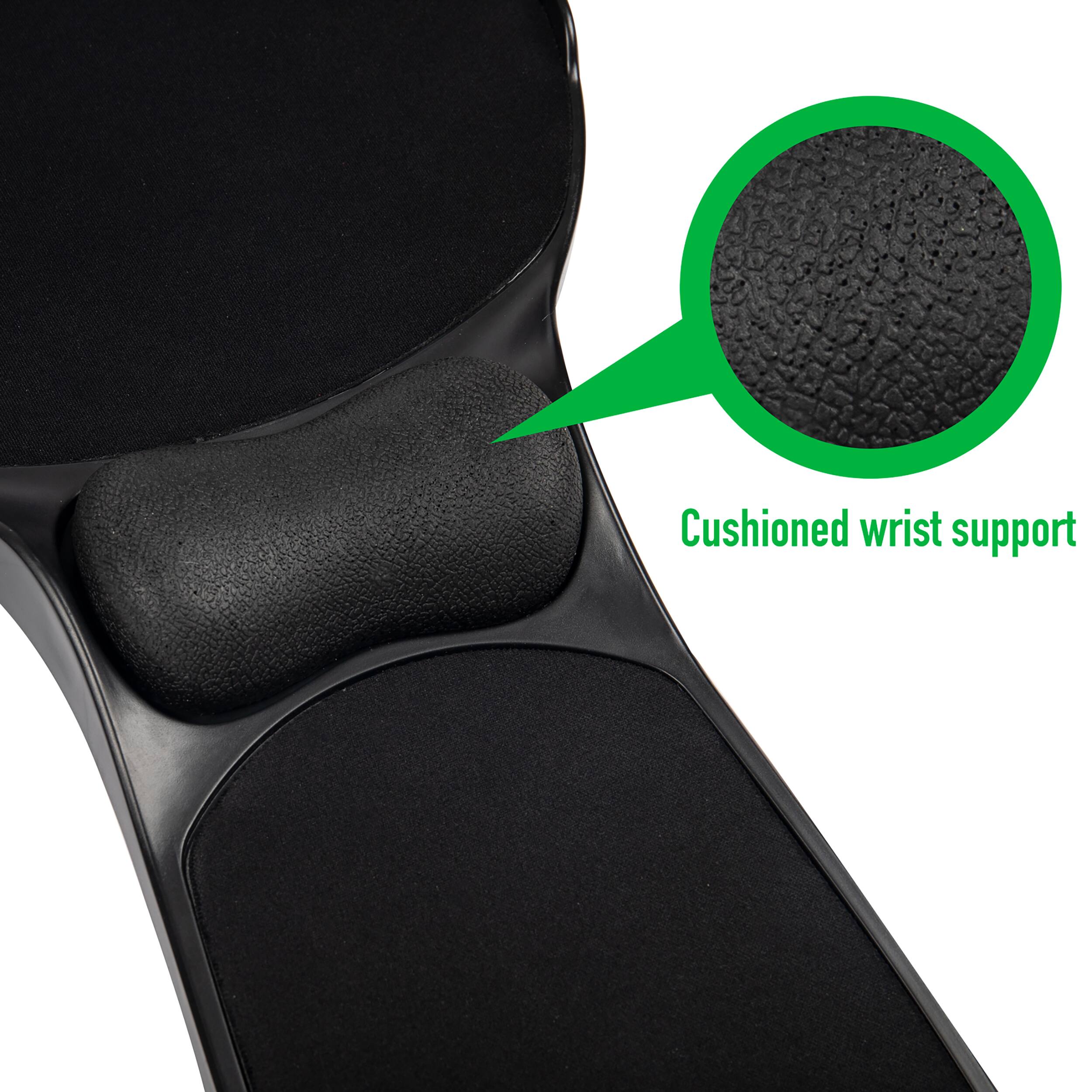 Mind Reader Portable Memory Foam Ergonomic Wrist Rest