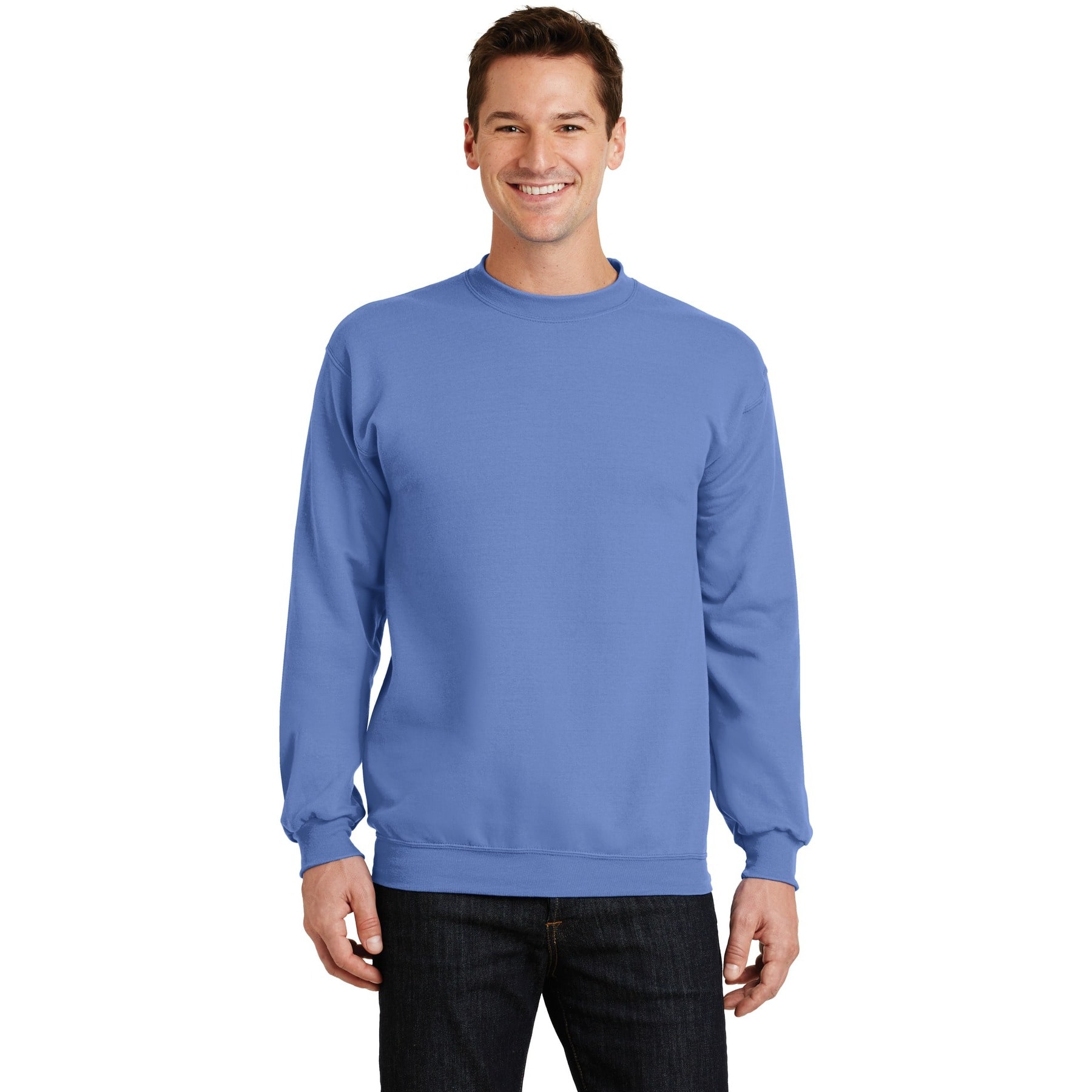 Port & Company® Brights Core Fleece Crewneck Sweatshirt