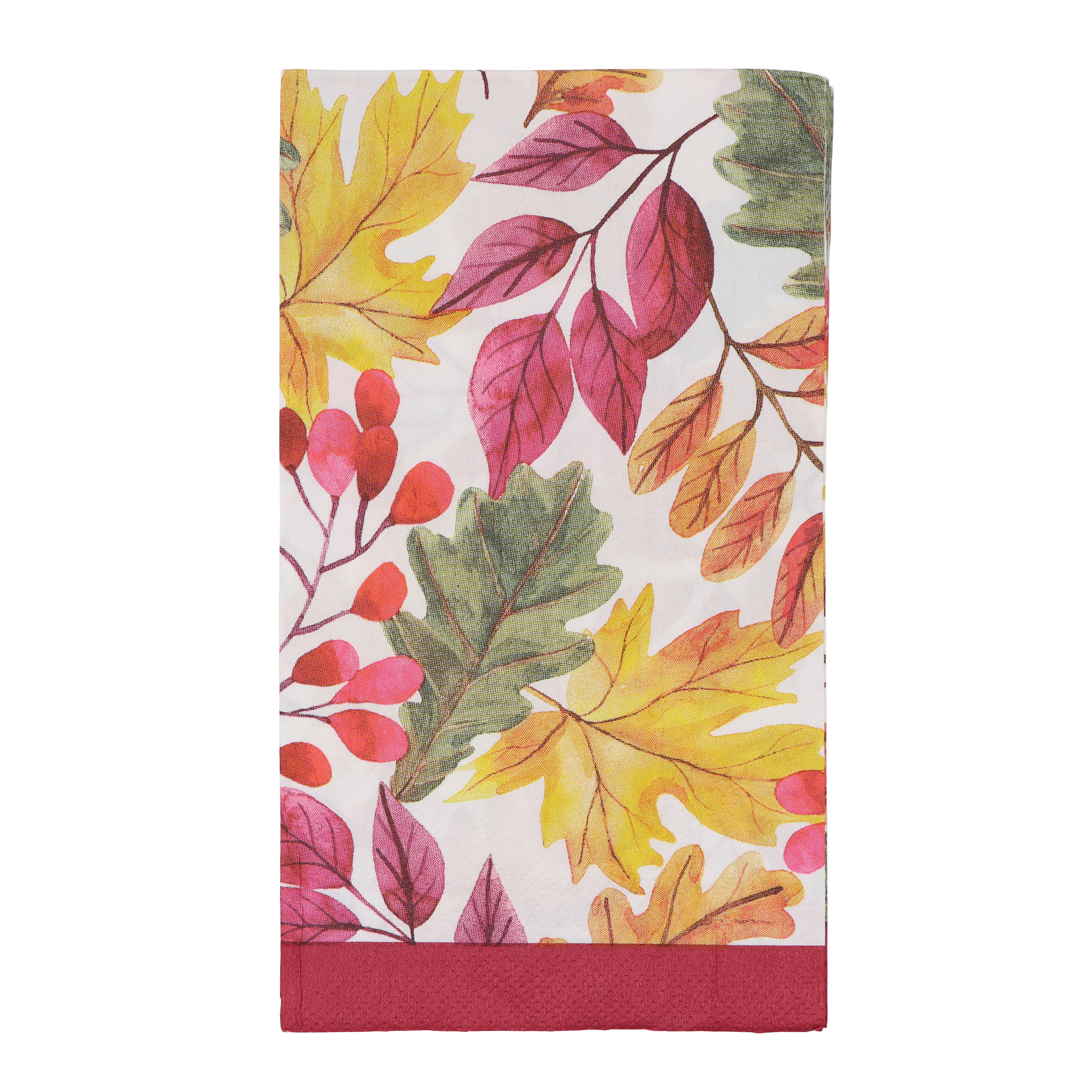 Autumn Leaves Paper Guest Napkins, 20ct. by Celebrate It&#x2122;