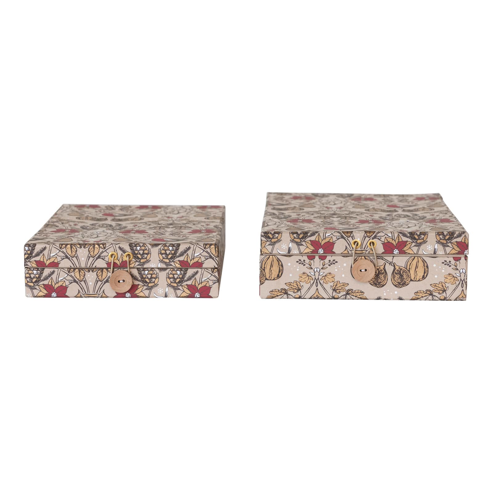 Hello Honey&#xAE; Multicolor Floral Wide Paper Gift Box Set