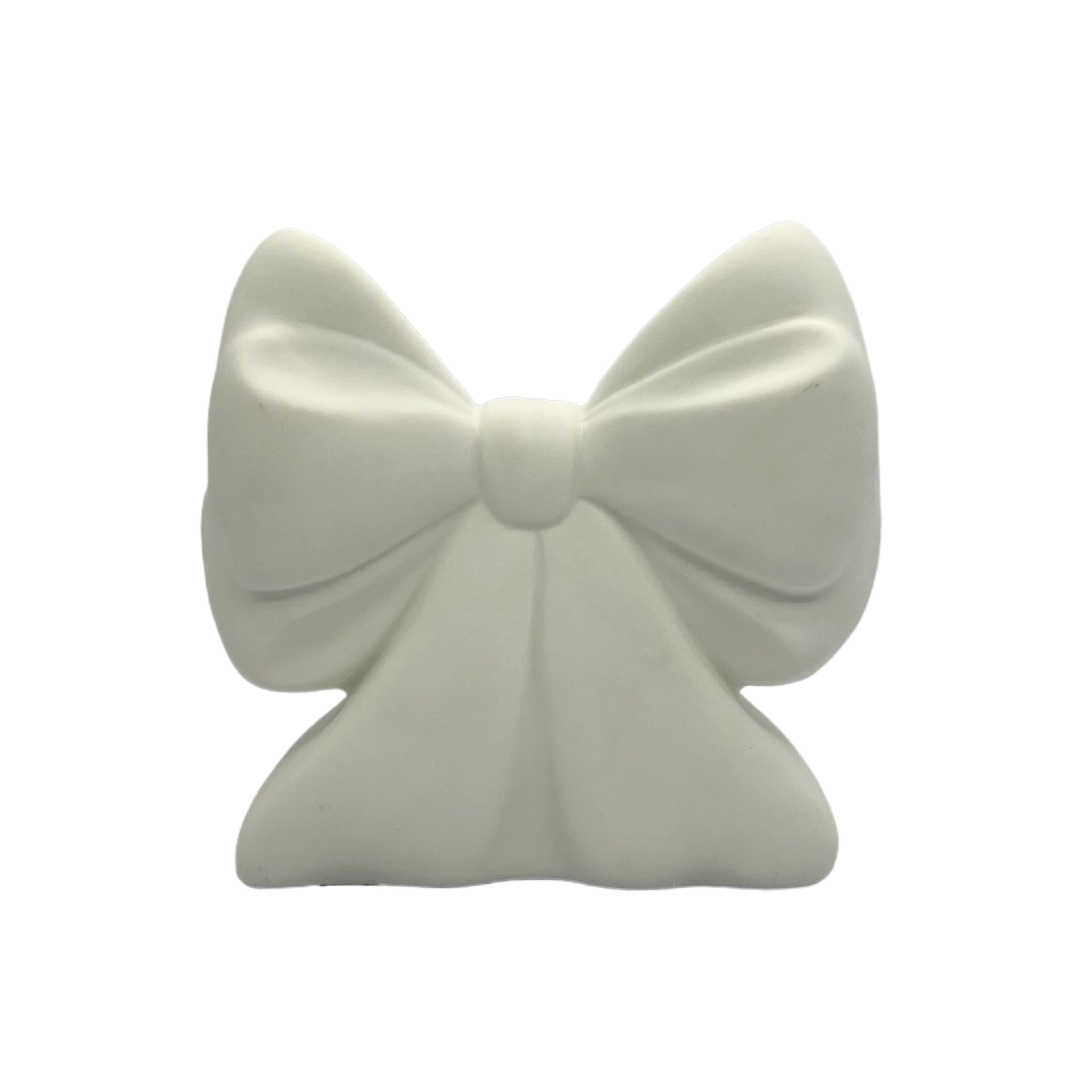 7.5&#x22; LED DIY Ceramic Snowflake Bow D&#xE9;cor by Make Market&#xAE;