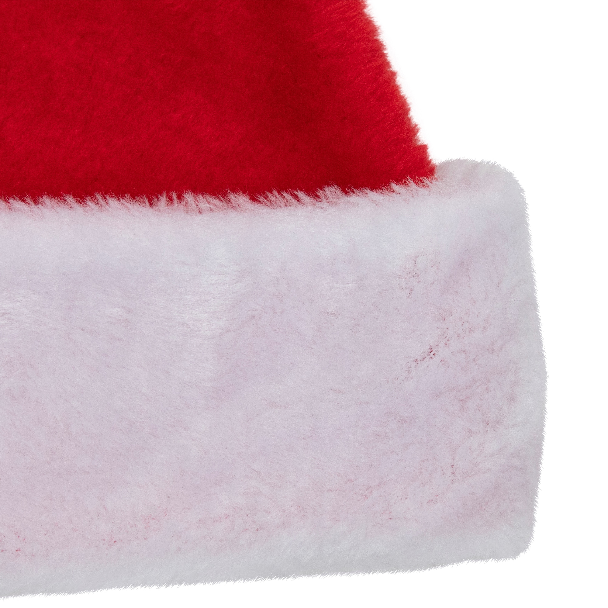 17&#x22; Traditional Red &#x26; White Santa Hat, Adult Large