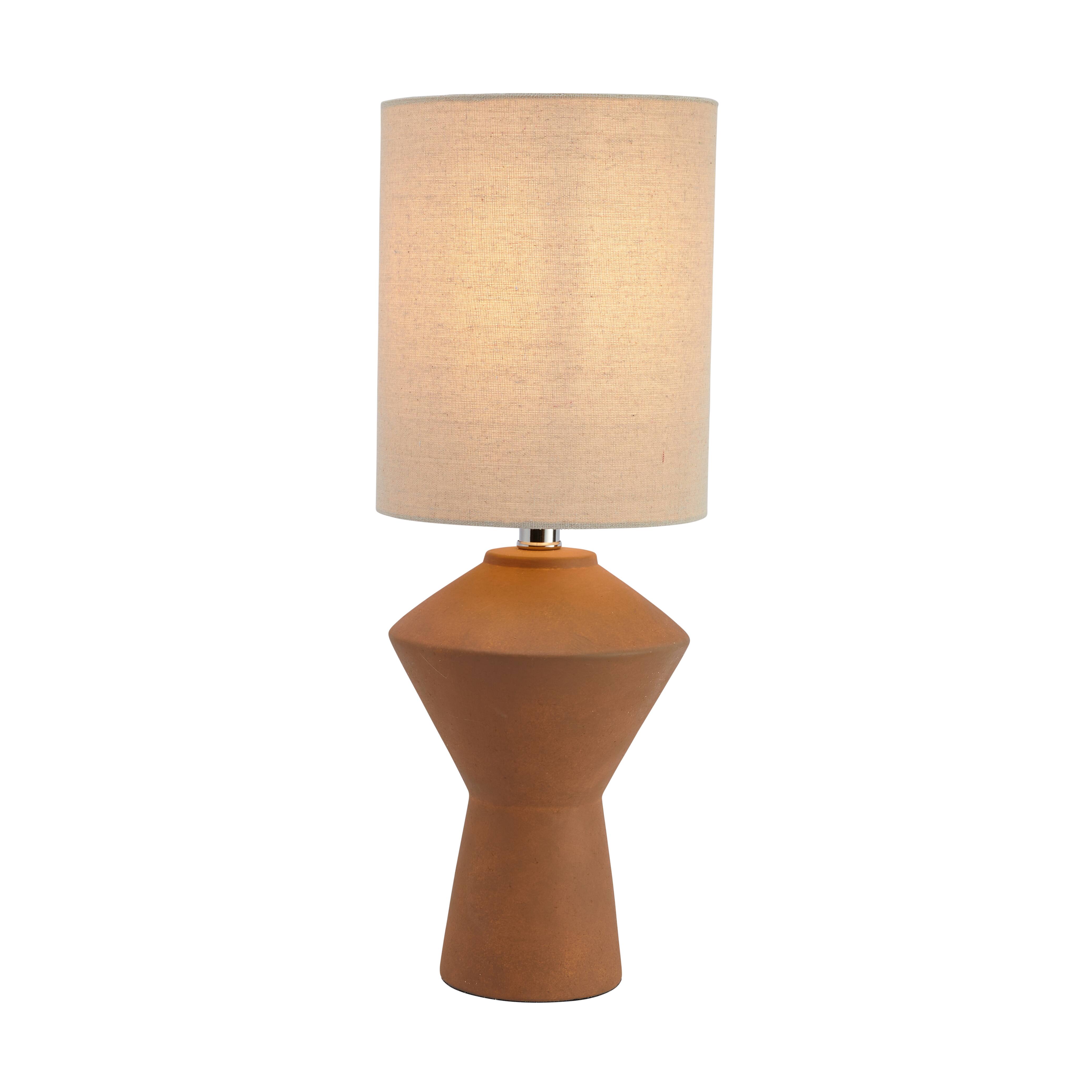 Hello Honey&#xAE; Modern Sculptural Terracotta Table Lamps, 2ct.