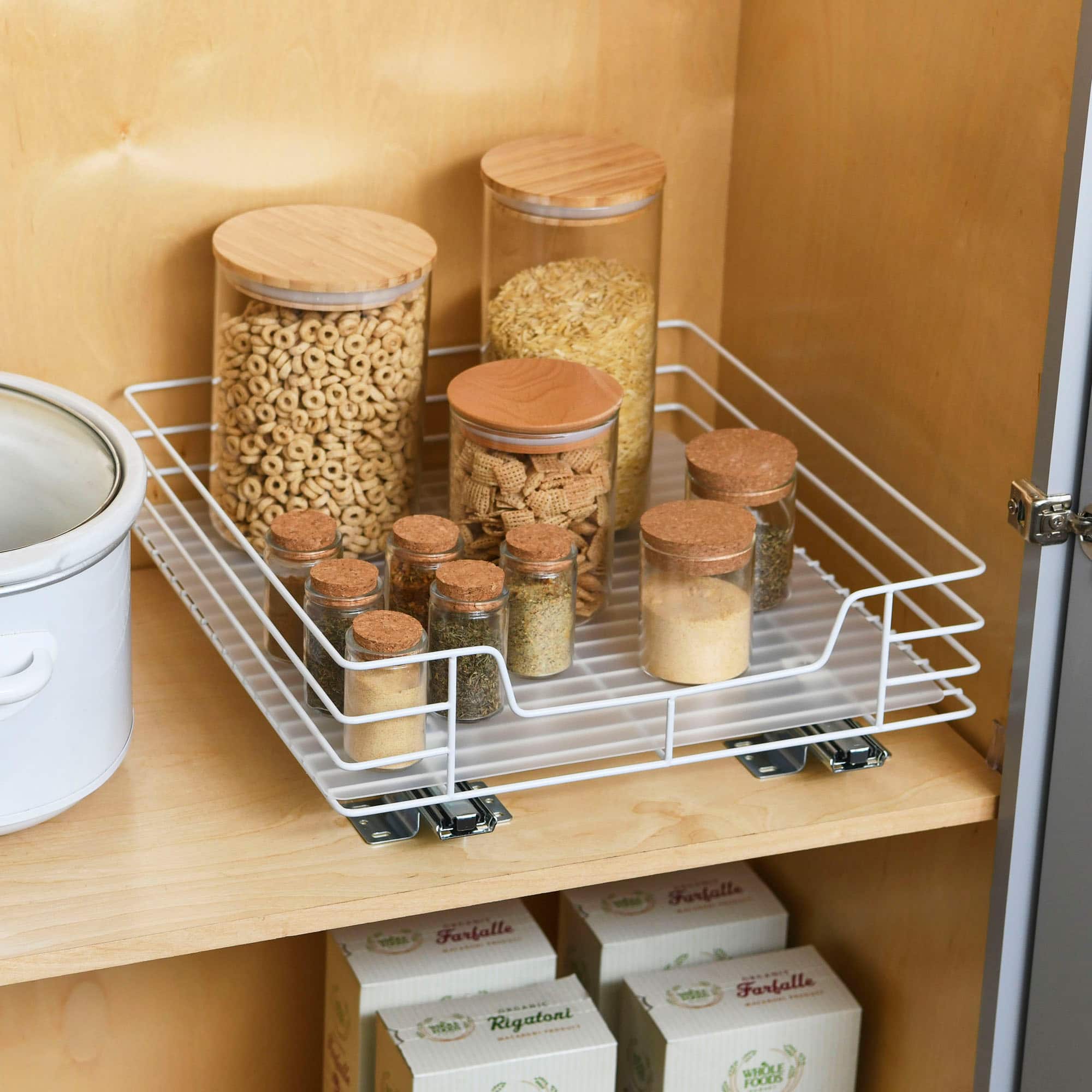 Household Essentials Glidez Lined Cabinet Organizer