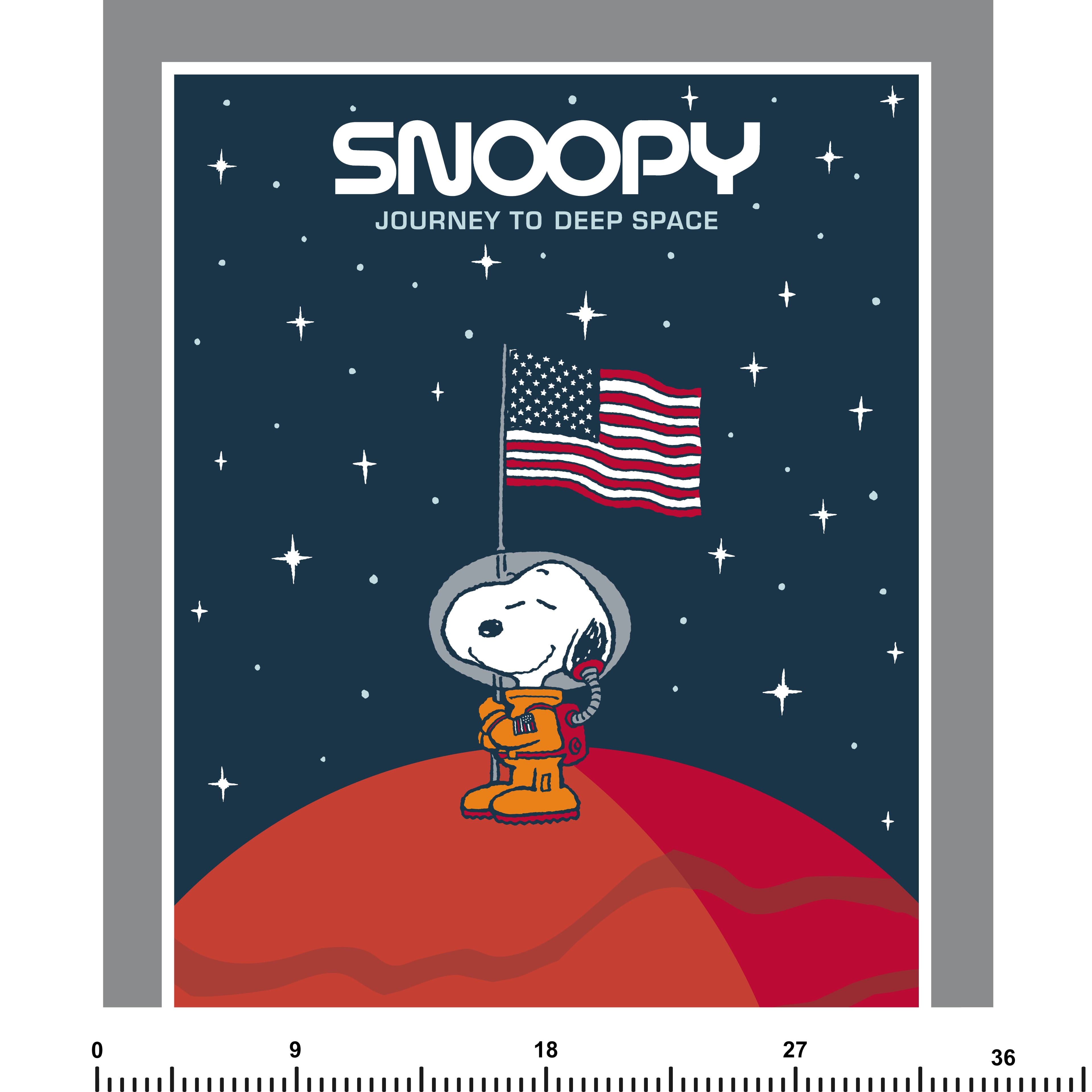 Peanuts&#xAE; Snoopy in Space Cotton Fabric