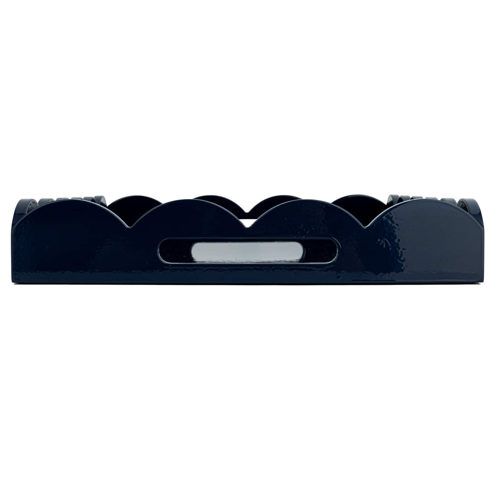 Hello Honey&#xAE; 20.5&#x22; Wide Navy Wood Tray