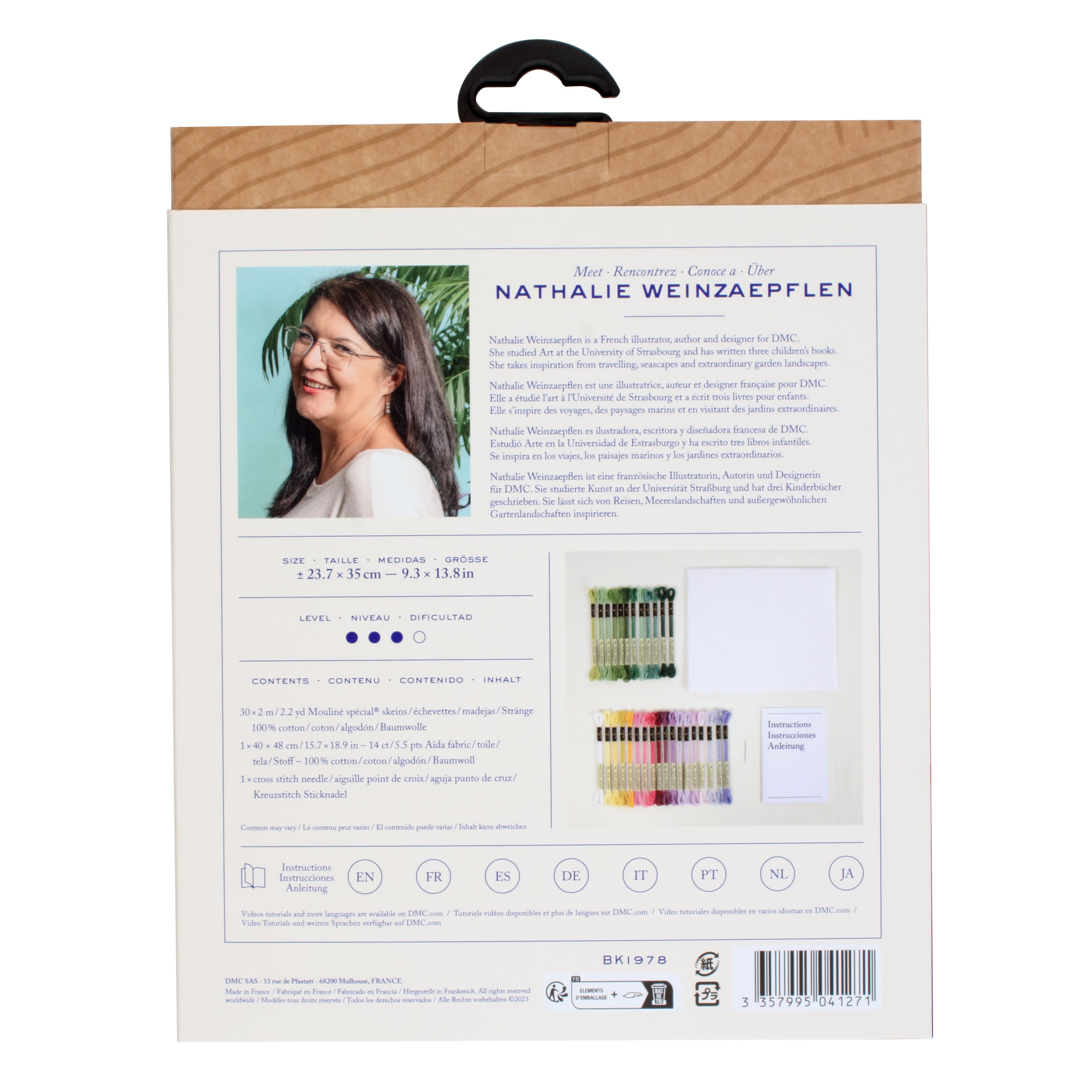 DMC&#xAE; Herbs Intermediate Counted Cross Stitch Kit