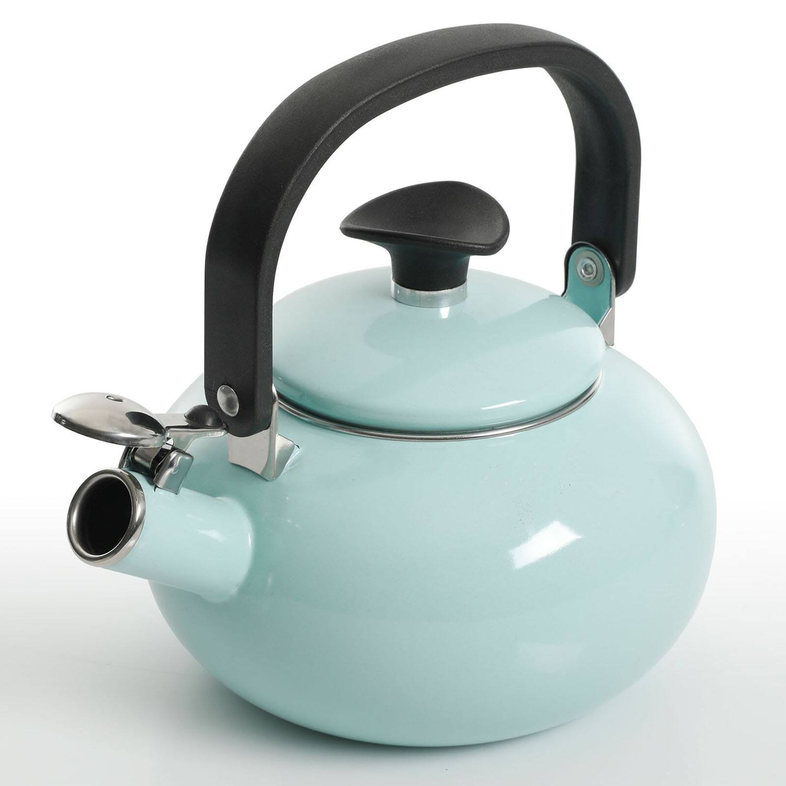 Kenmore&#xAE; 1.5qt. Blue Enamel on Steel Whistling Tea Kettle