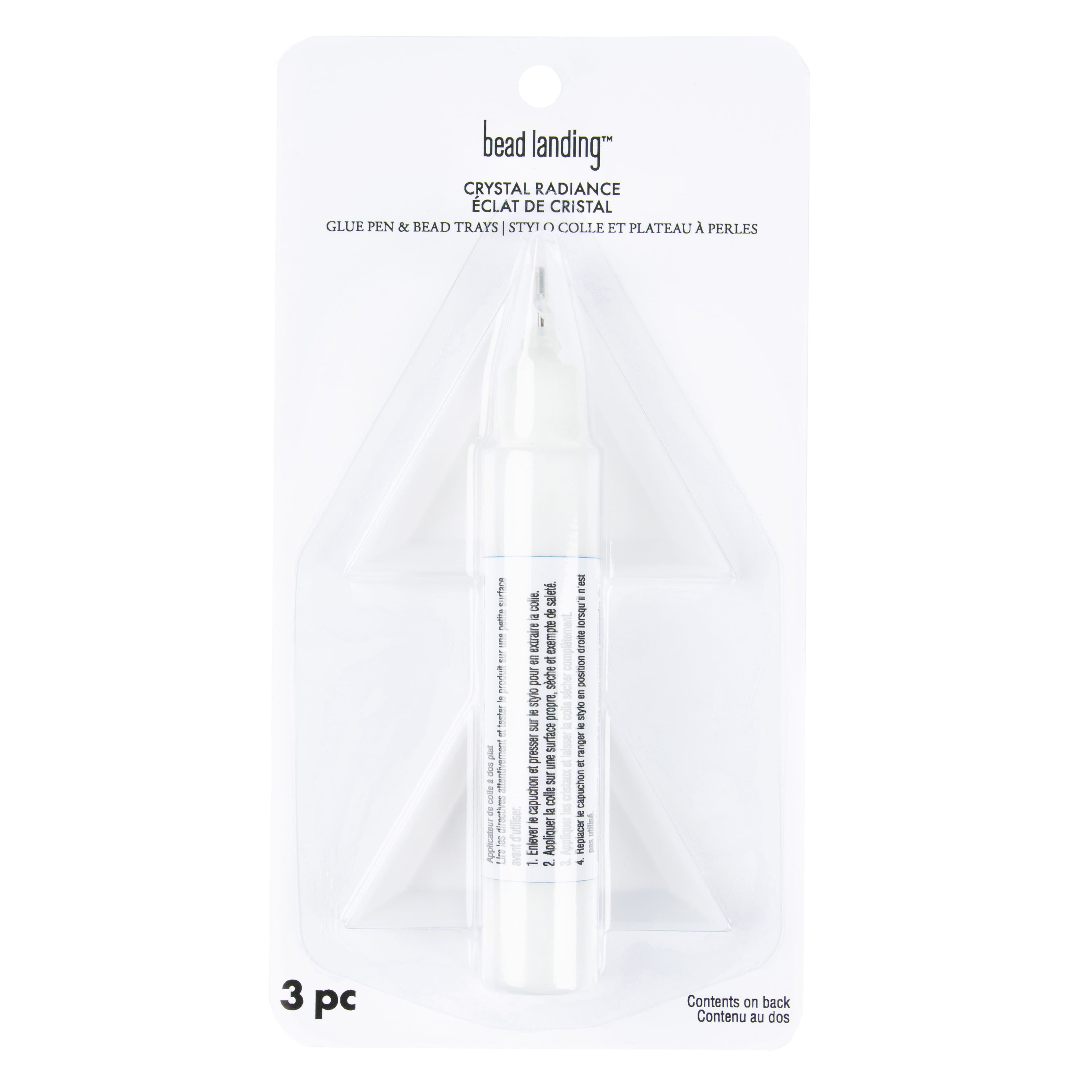 Crystal Glue Pen & Bead Trays by Bead Landing™